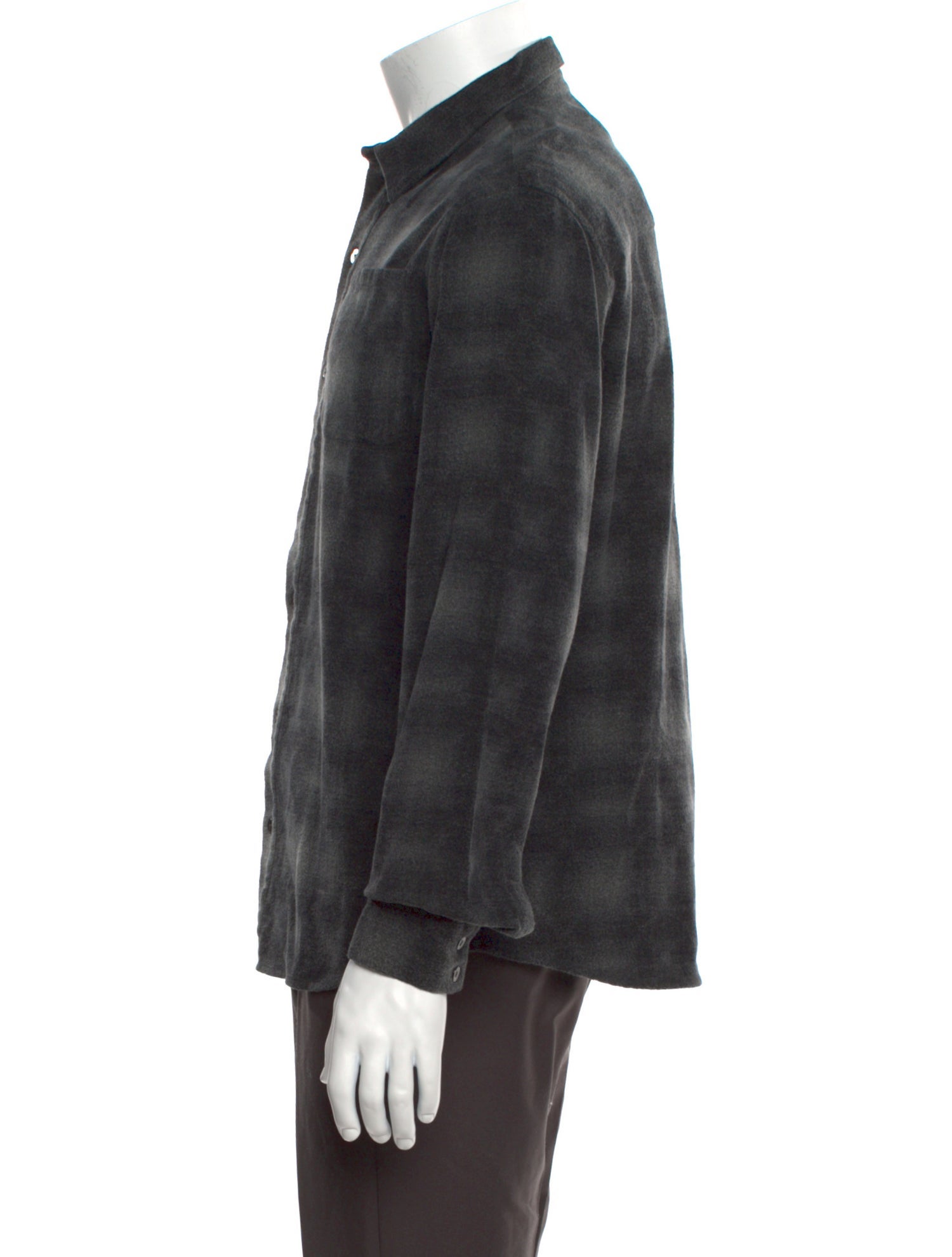 Iro Plaid Print Long Sleeve Shirt w/ Tags