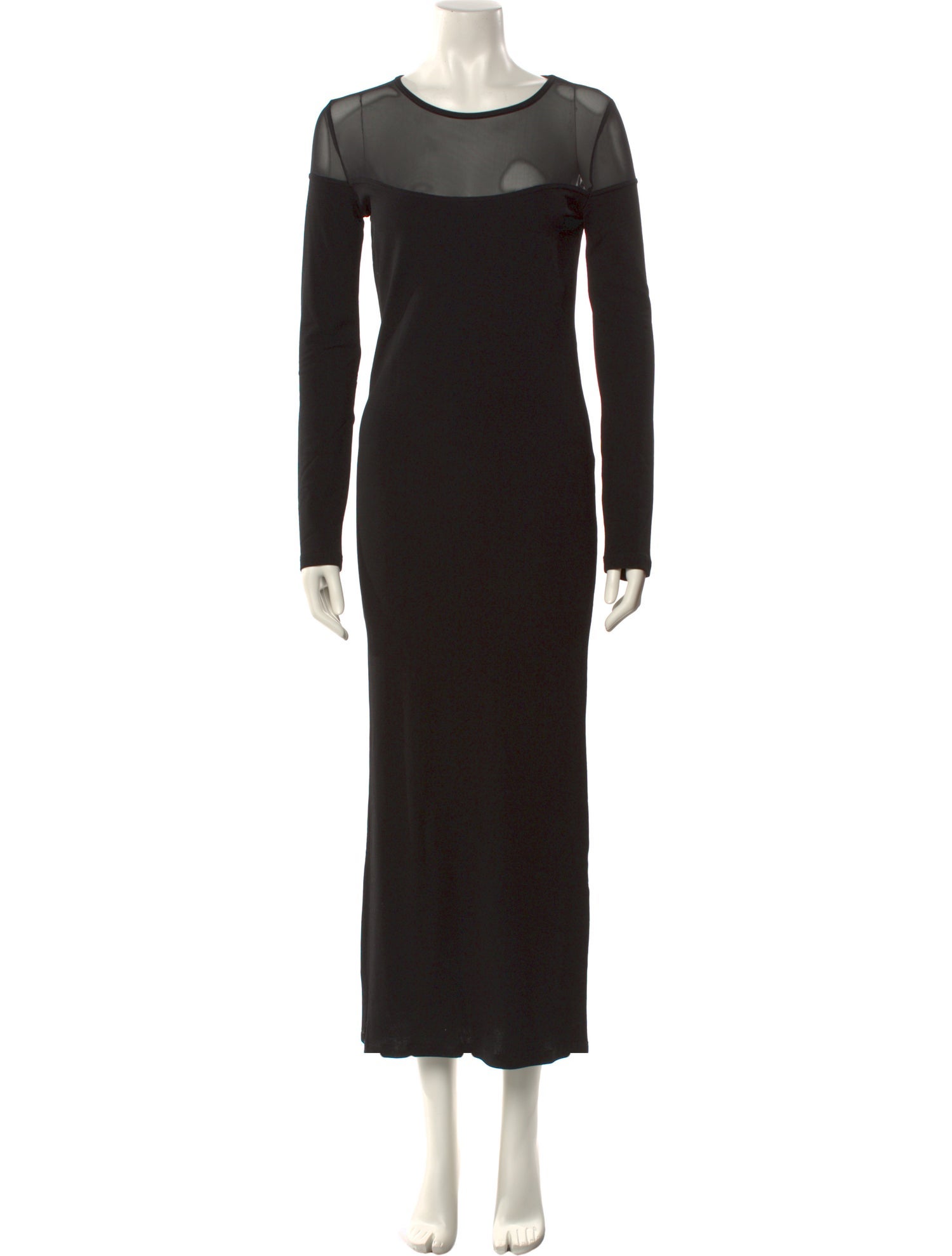 Iro Crew Neck Long Dress