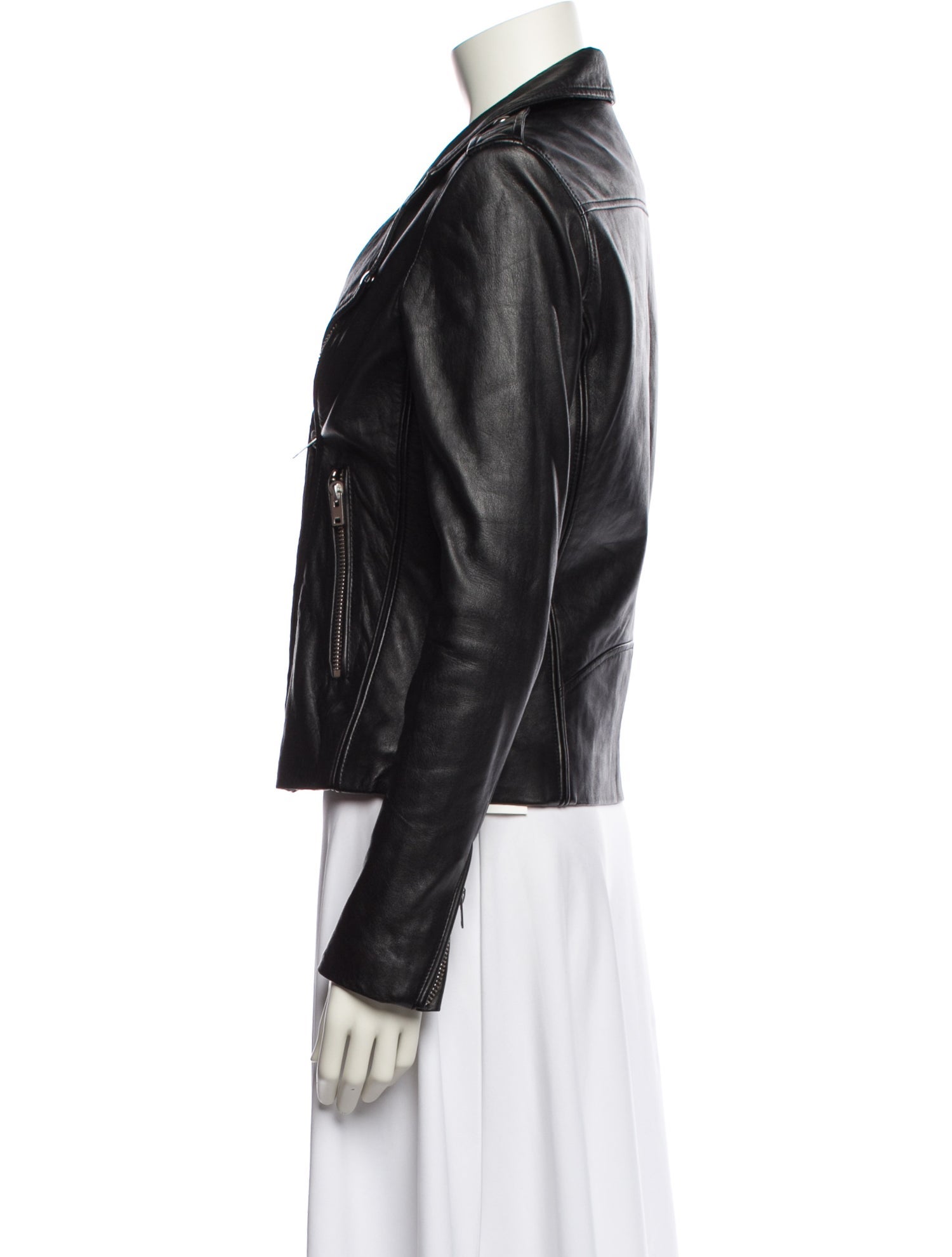 Iro Lamb Leather Biker Jacket