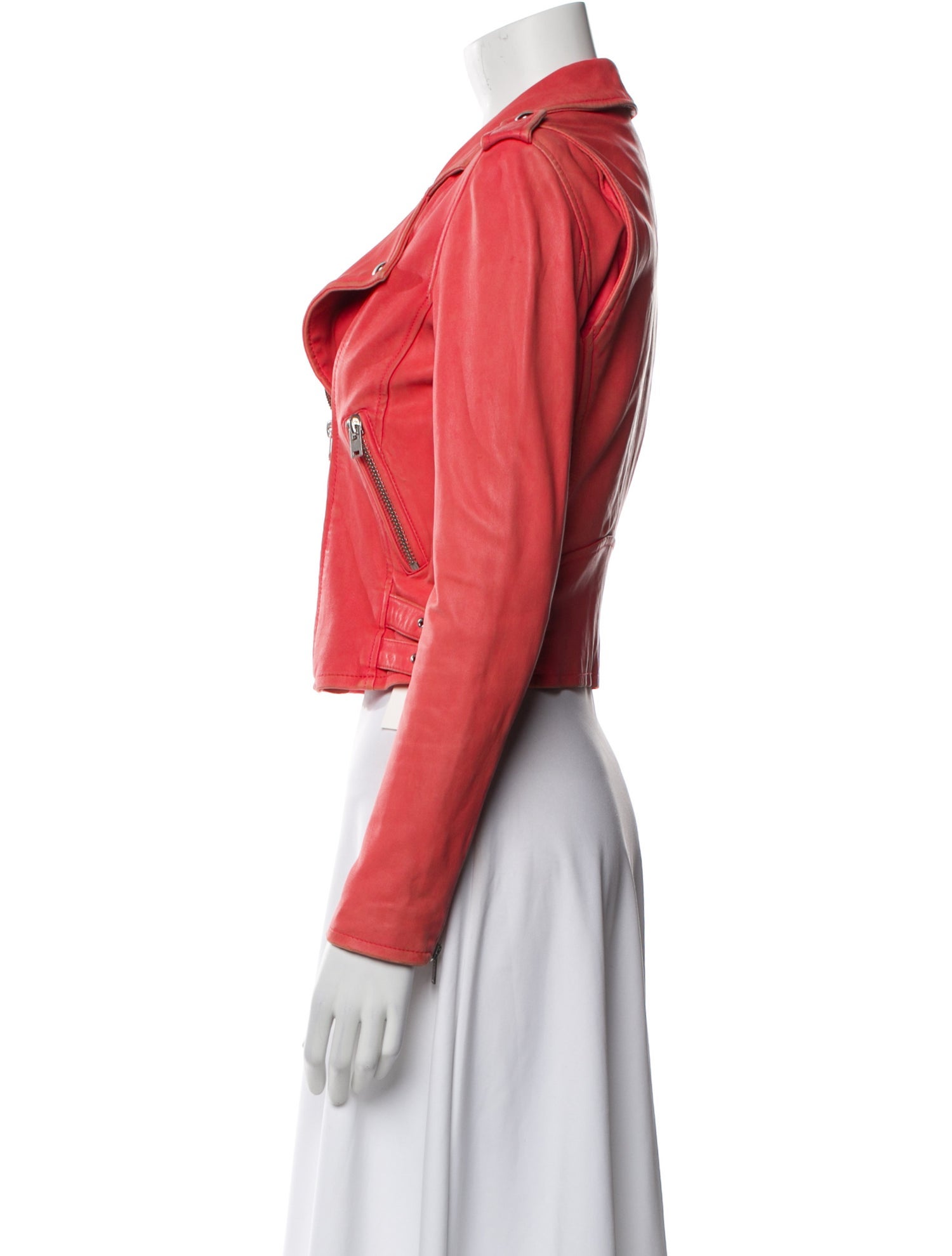 Iro Lamb Leather Biker Jacket