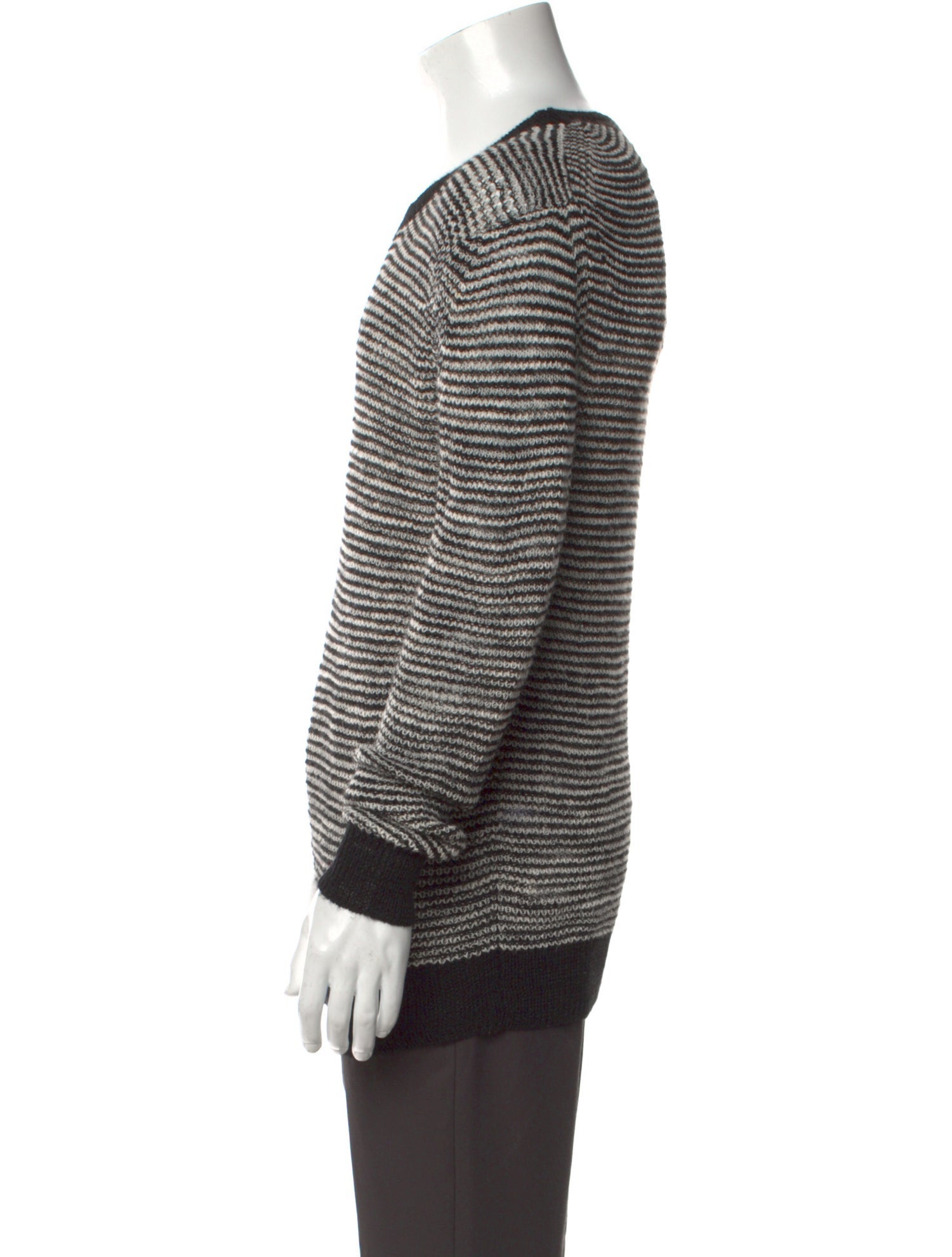 Iro Striped Crew Neck Pullover w/ Tags
