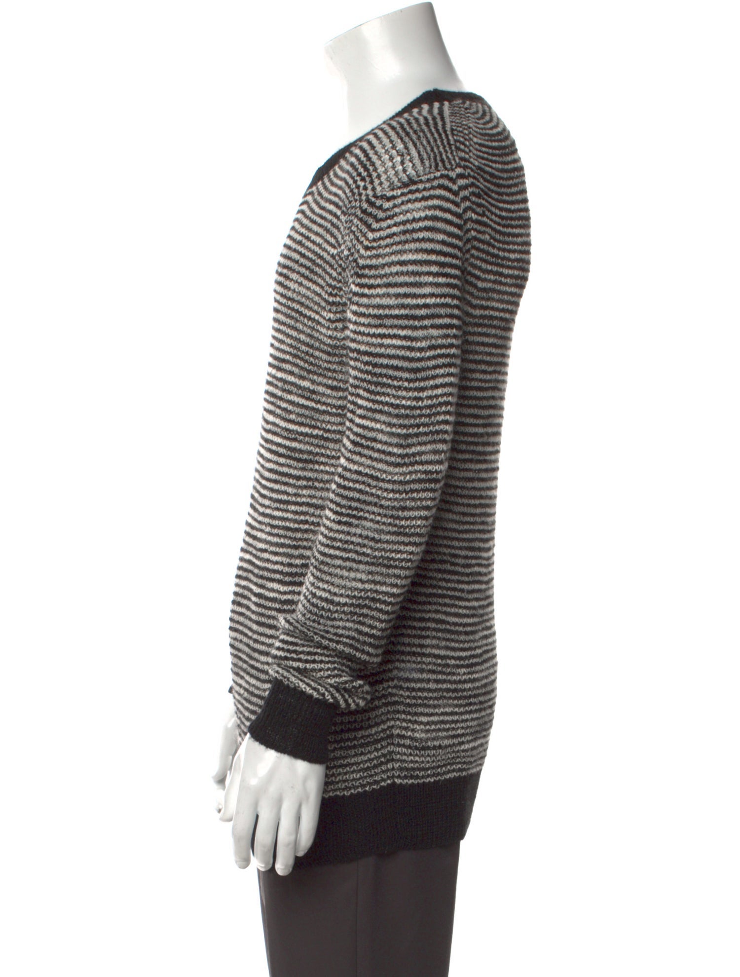Iro Striped Crew Neck Pullover w/ Tags