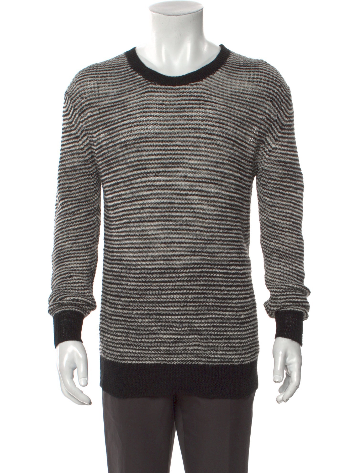 Iro Striped Crew Neck Pullover w/ Tags