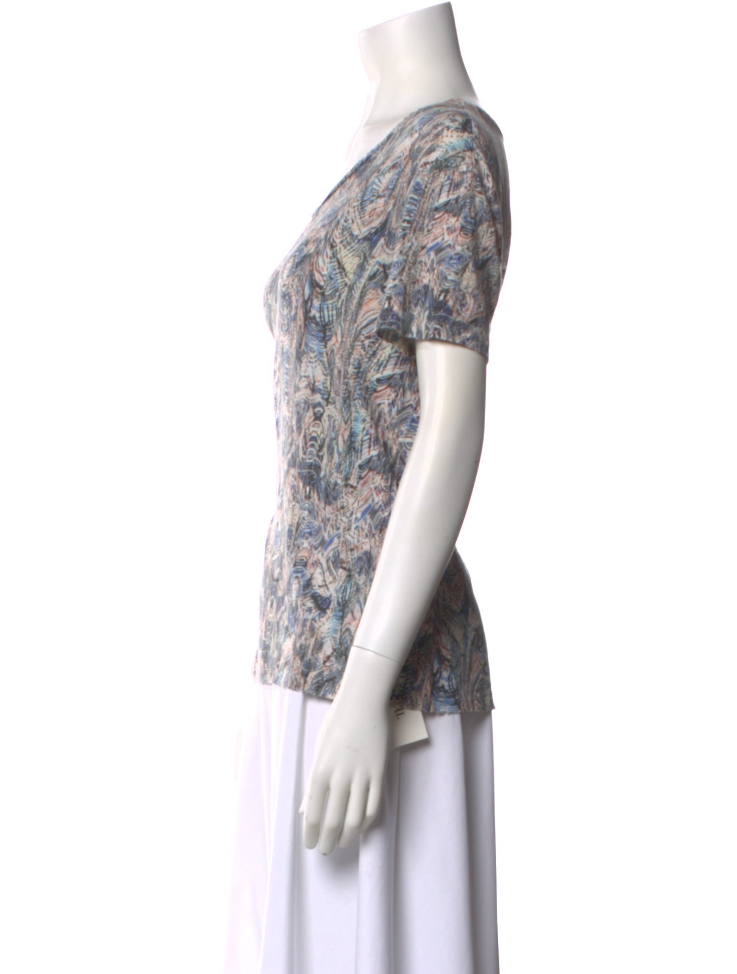 Iro Linen Printed T-Shirt