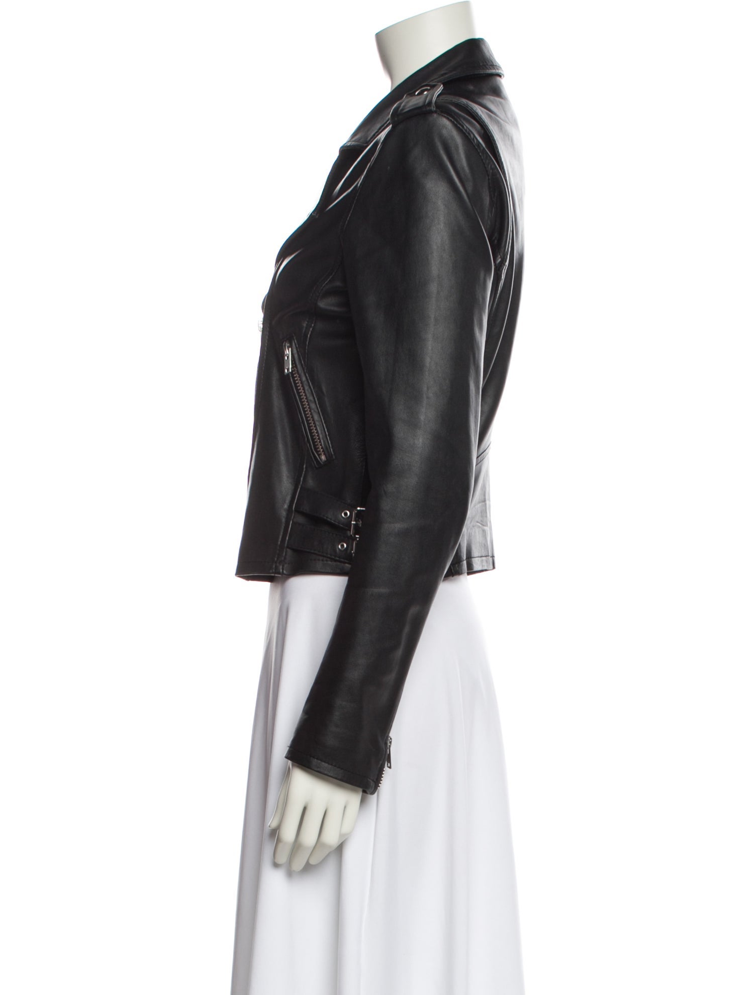 Iro Lamb Leather Biker Jacket