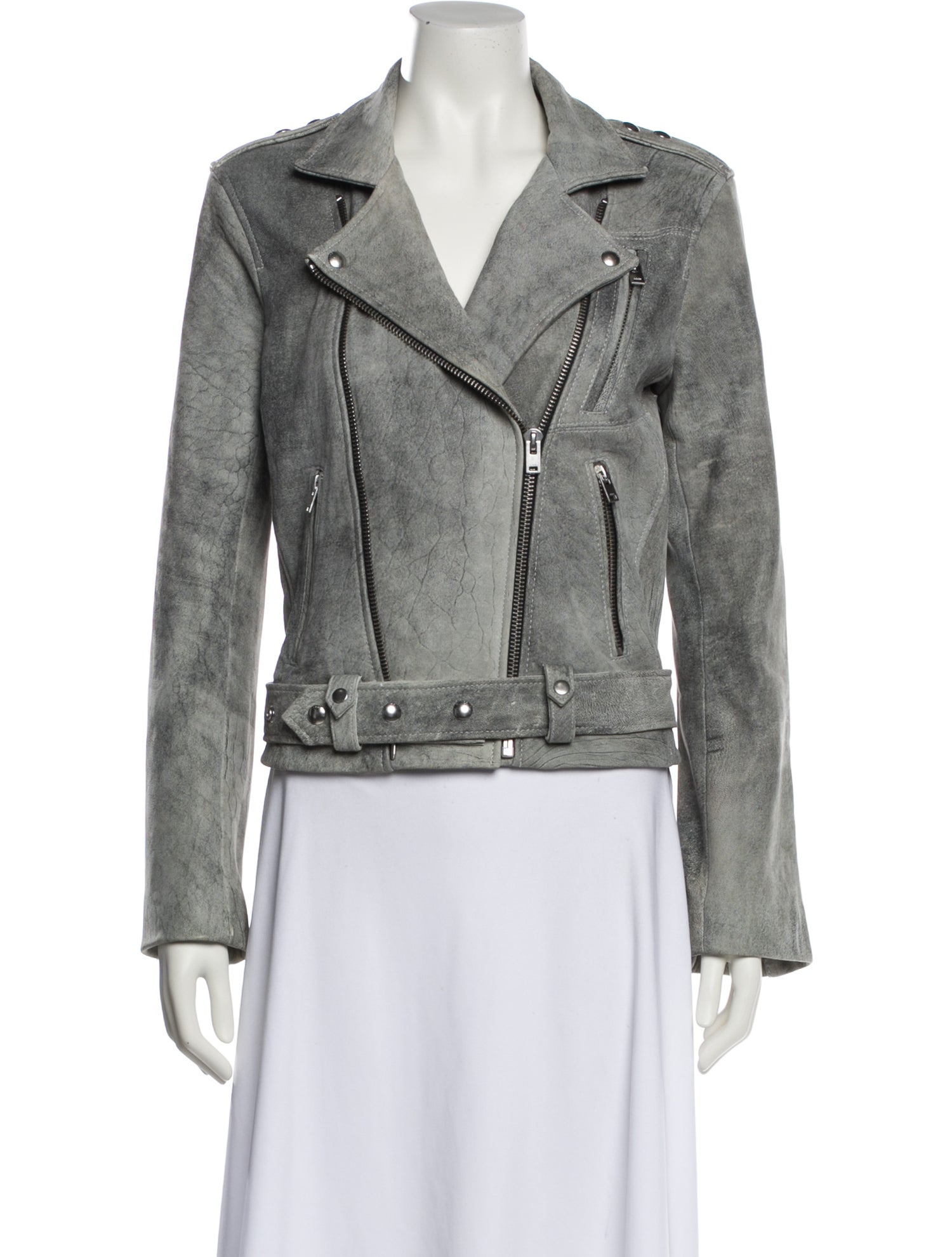 Iro Lamb Leather Biker Jacket