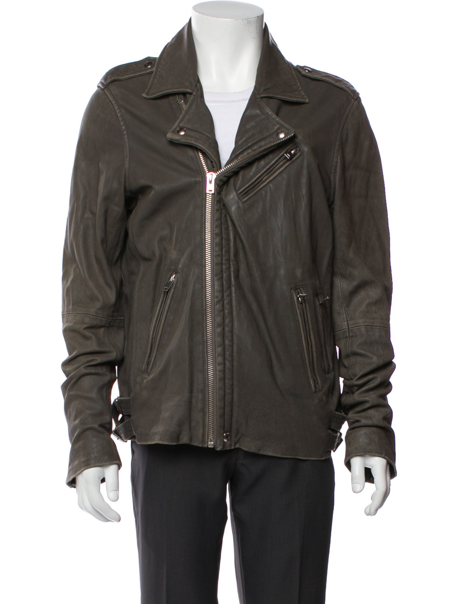 Iro Lamb Leather Moto Jacket