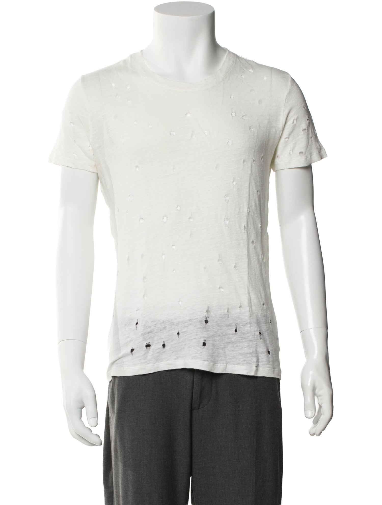 Iro Linen Crew Neck T-Shirt