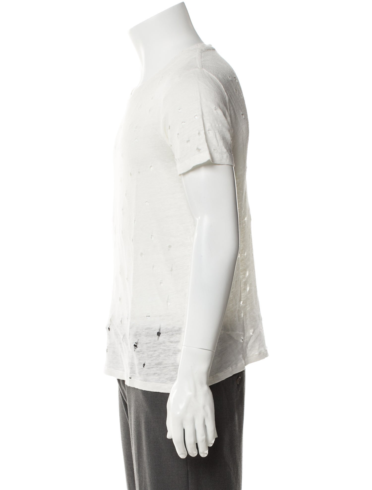 Iro Linen Crew Neck T-Shirt