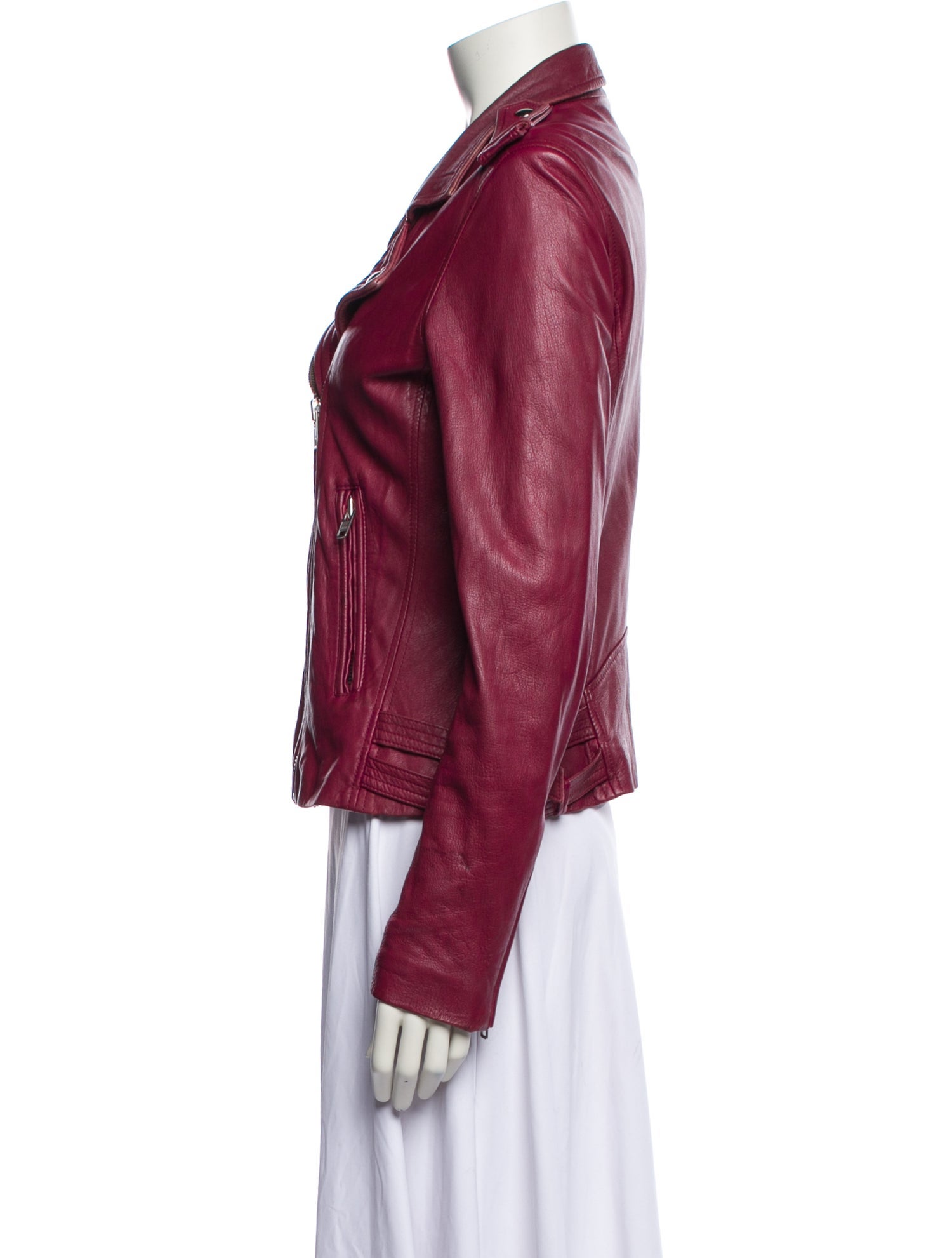 Iro Lamb Leather Biker Jacket