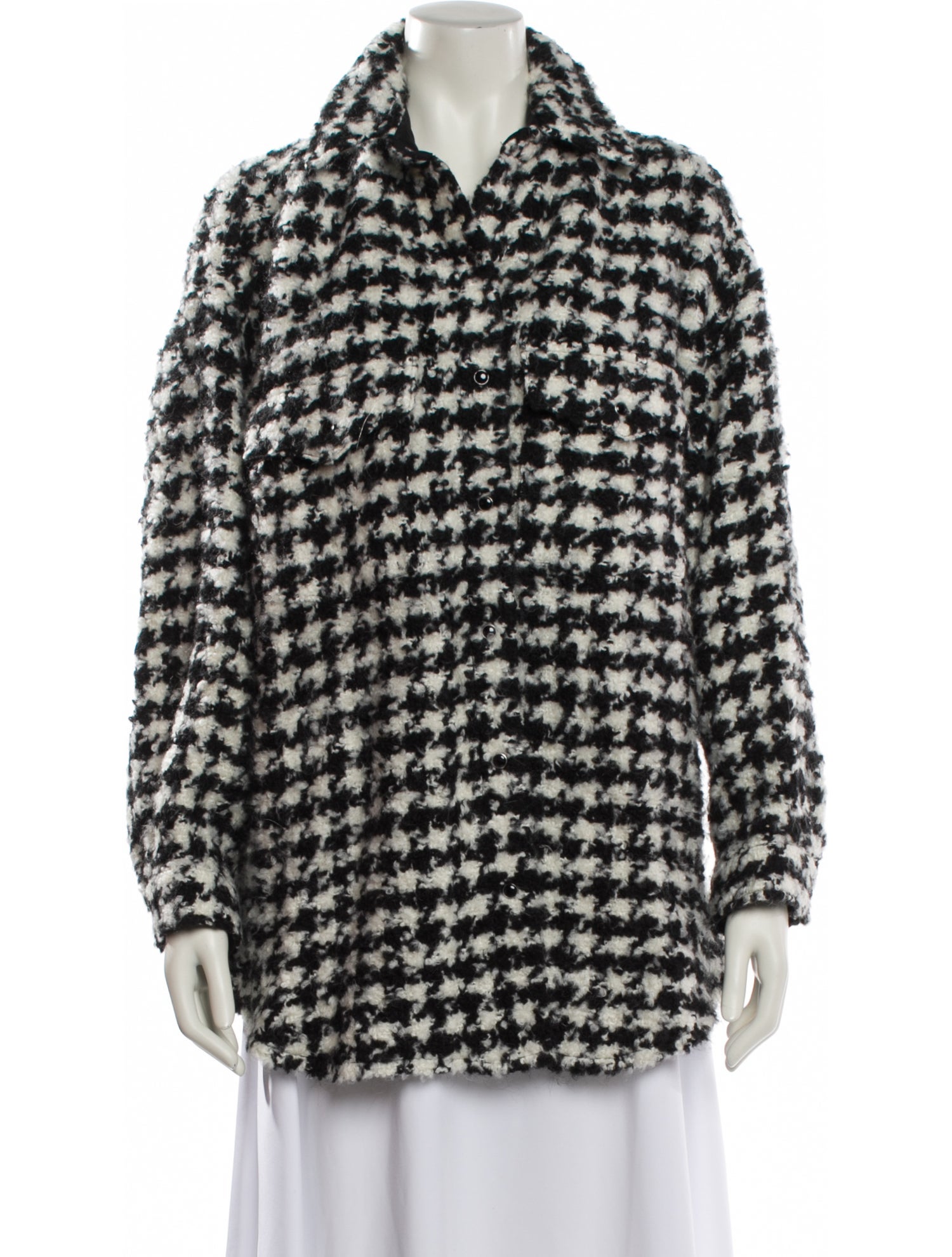 Iro Houndstooth Print Jacket