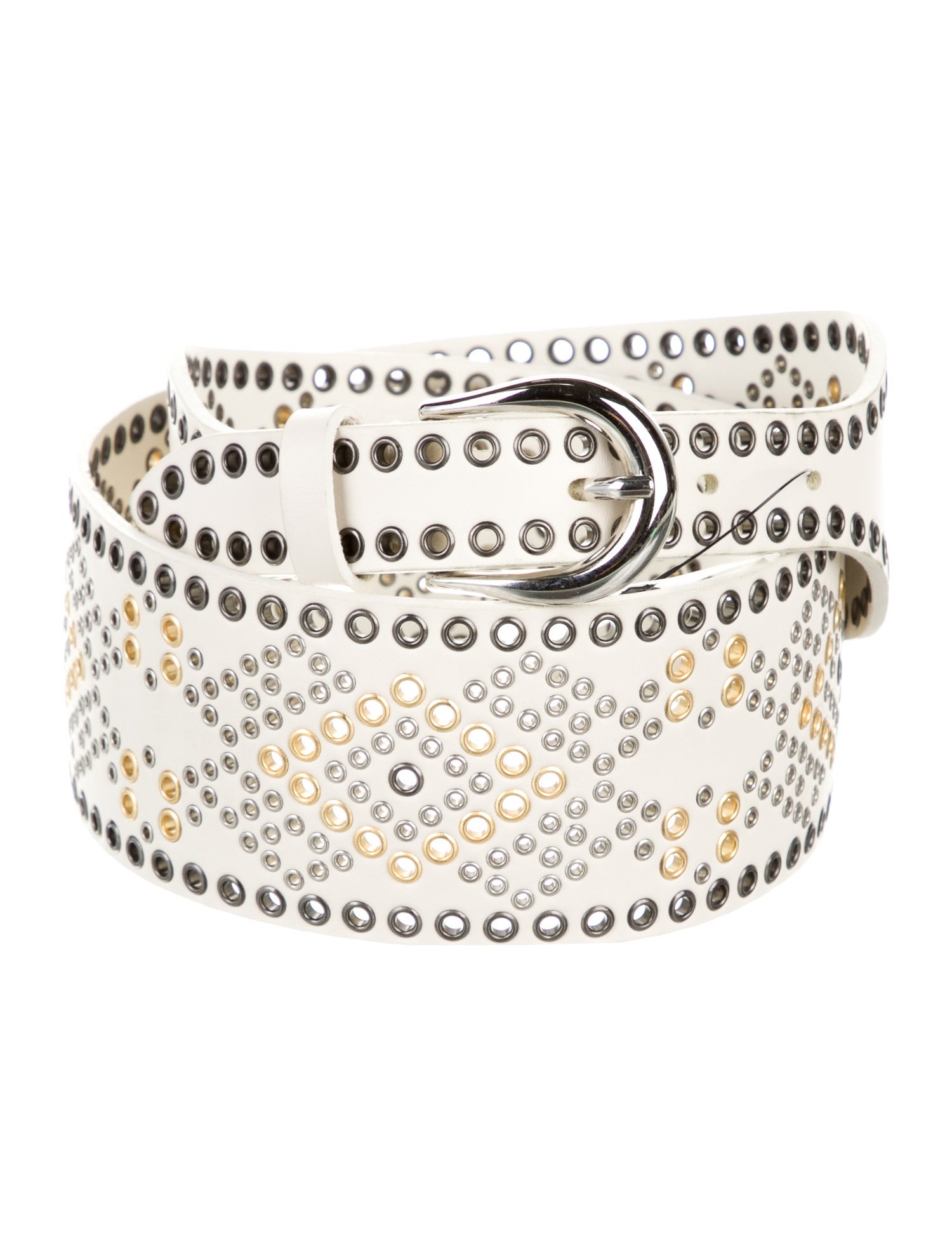 Iro Wide Leather Waist Belt