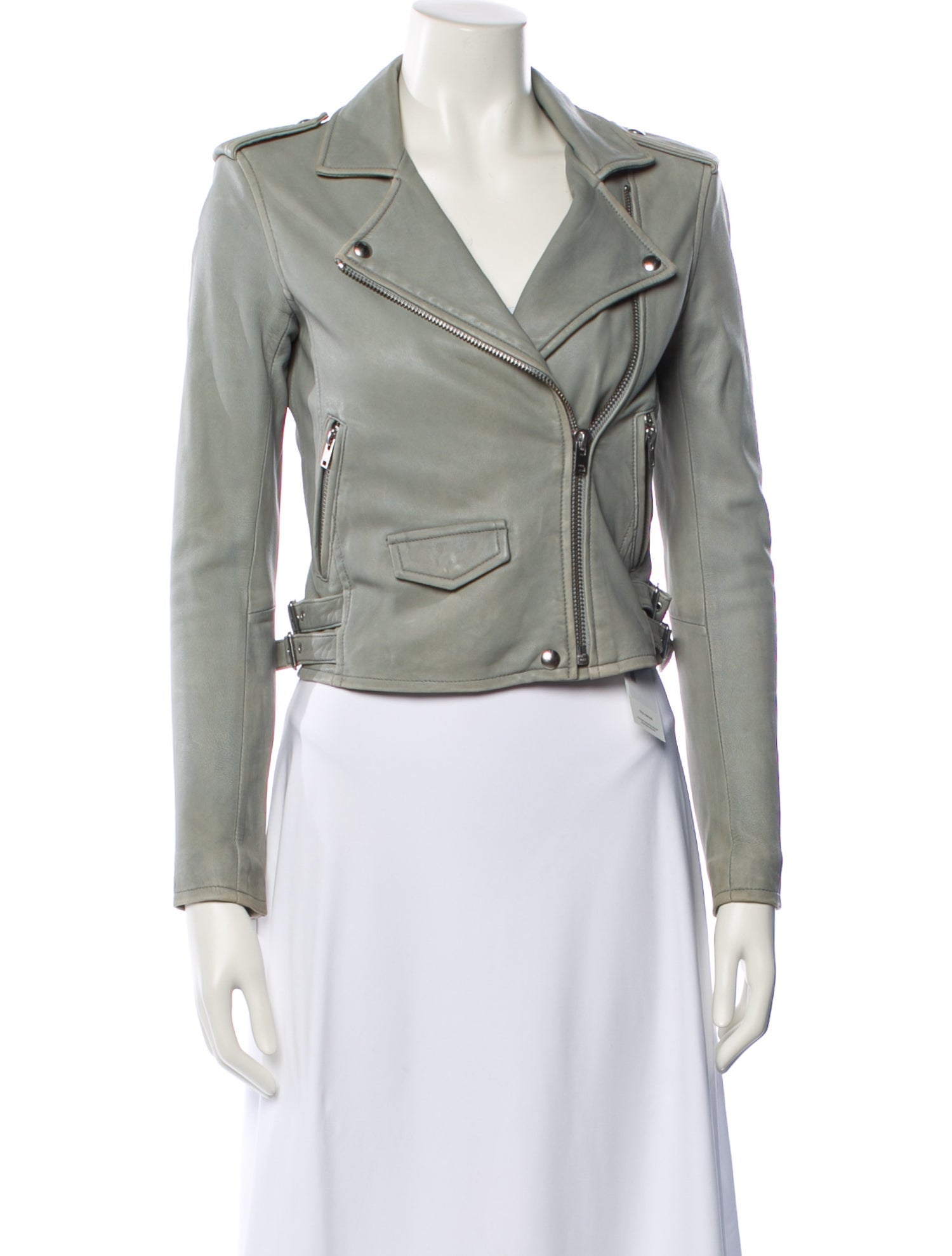 Iro Lamb Leather Biker Jacket