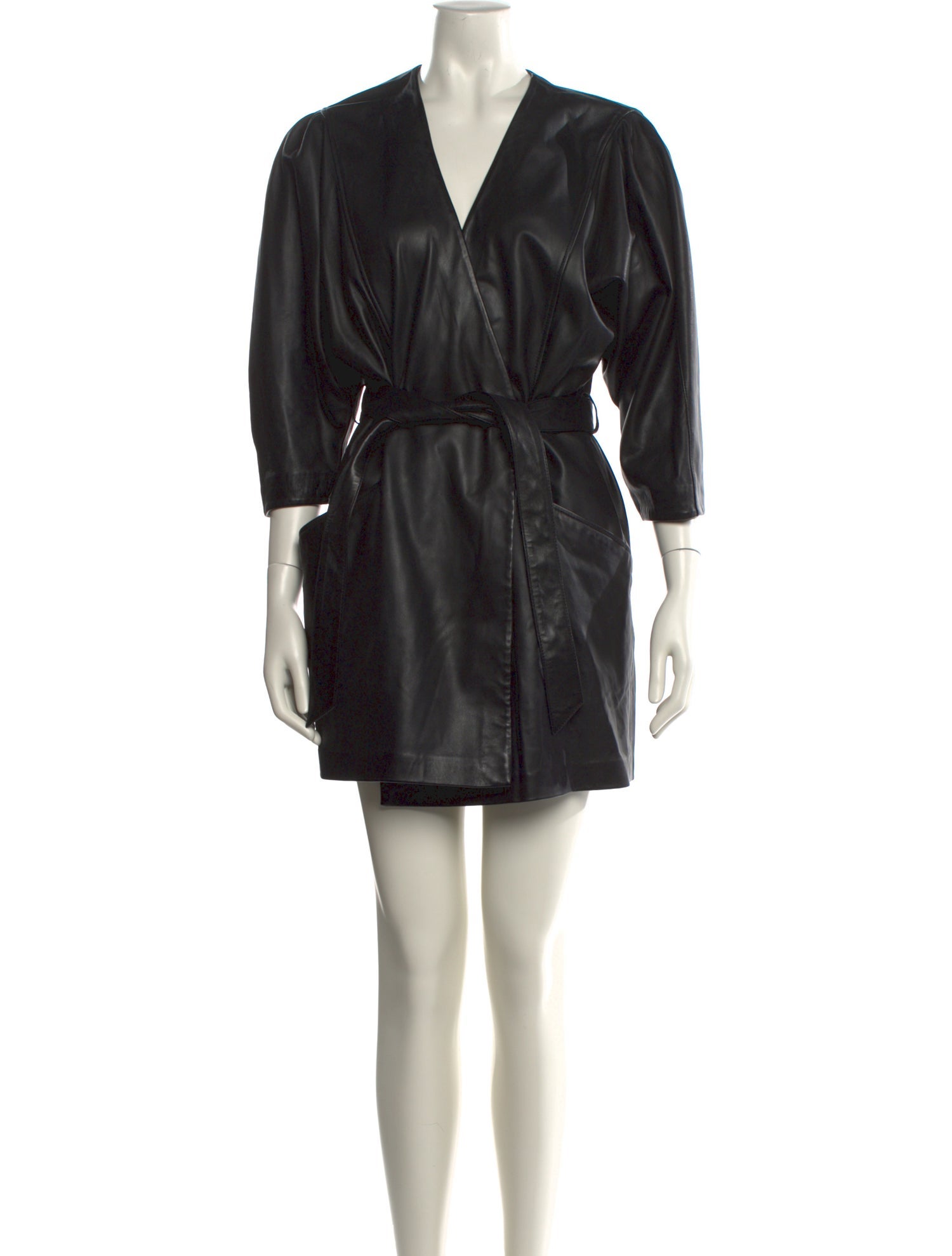 Iro Lamb Leather Mini Dress