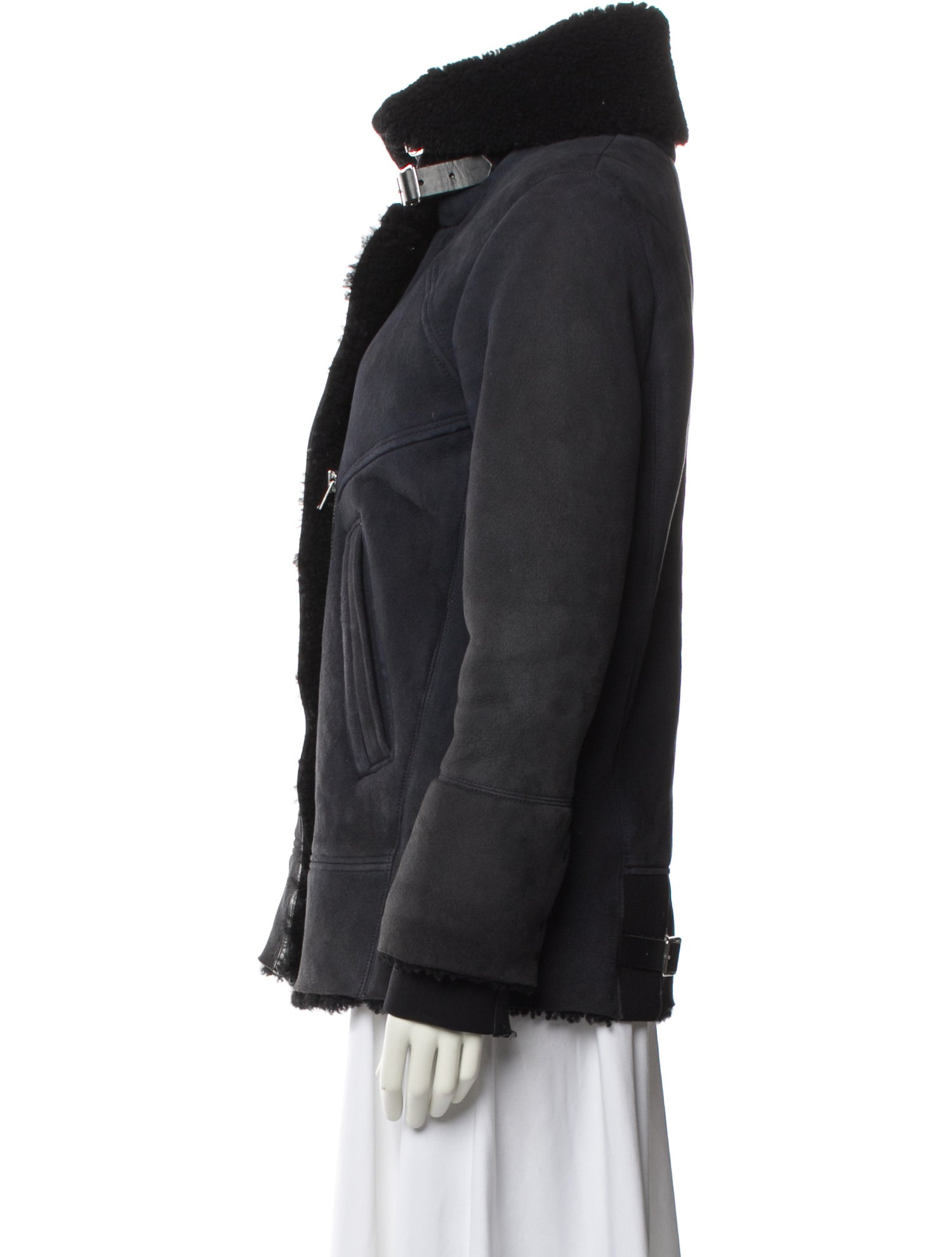 Iro Shearling Faux Fur Jacket