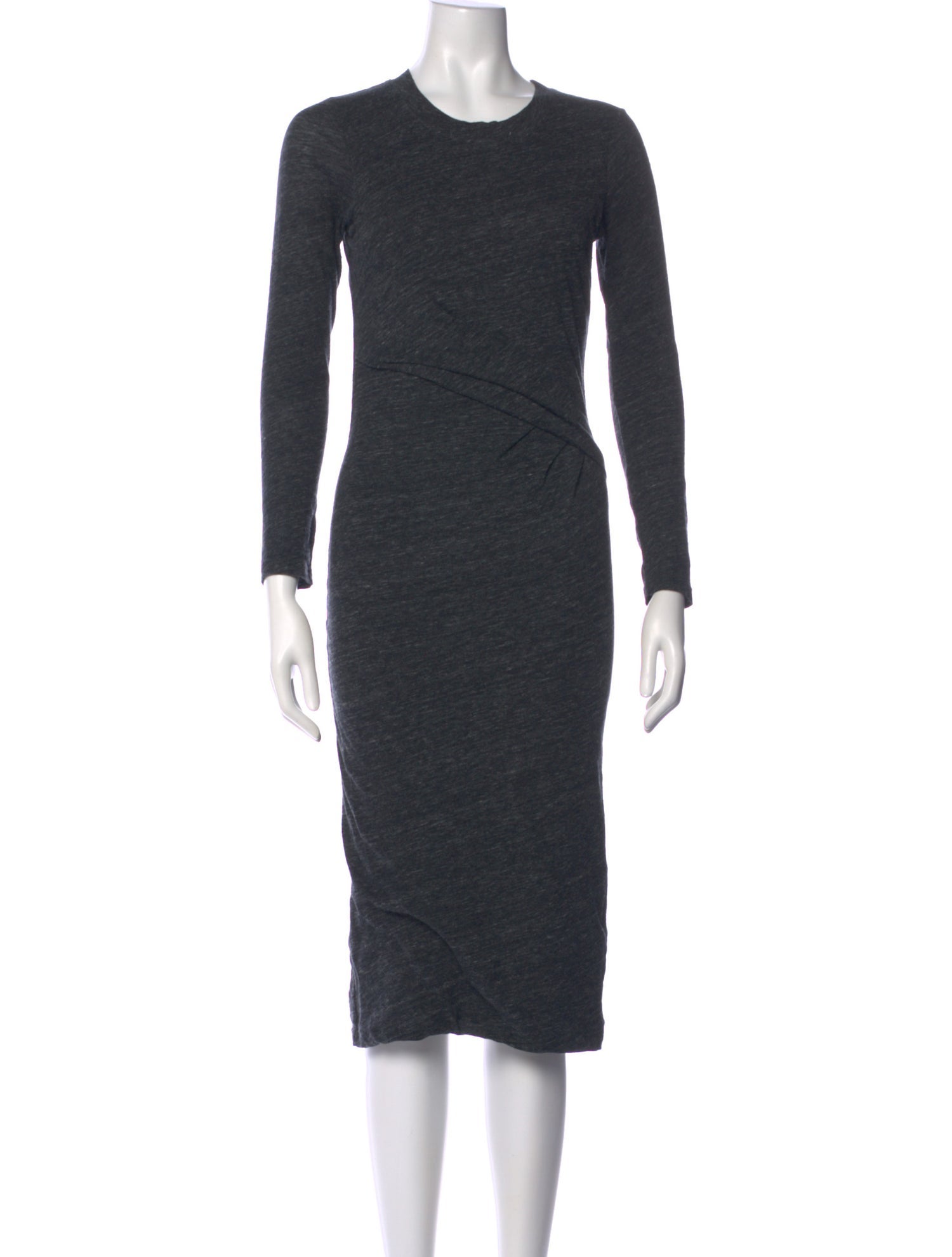 Iro Crew Neck Midi Length Dress