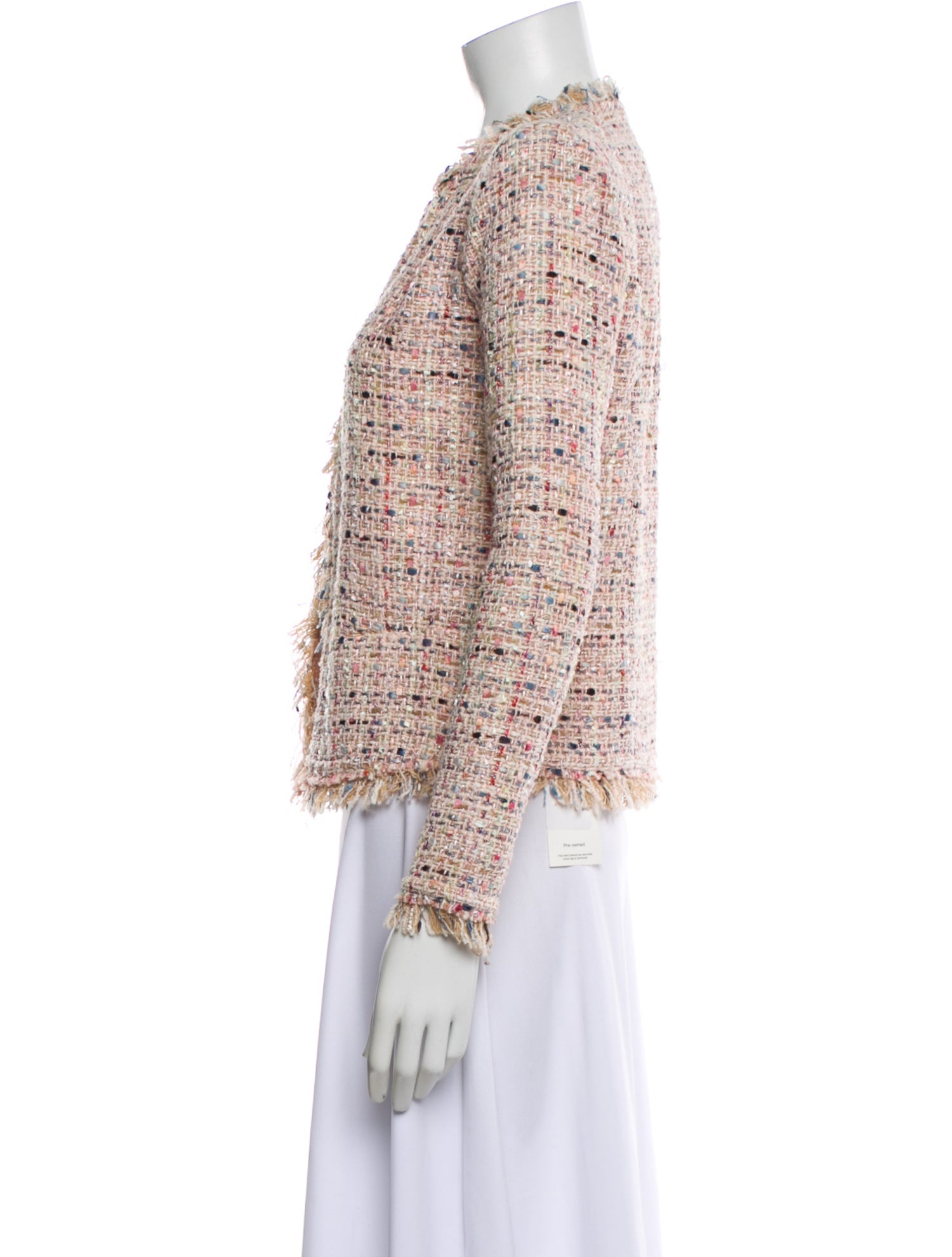 Iro Tweed Pattern Evening Jacket