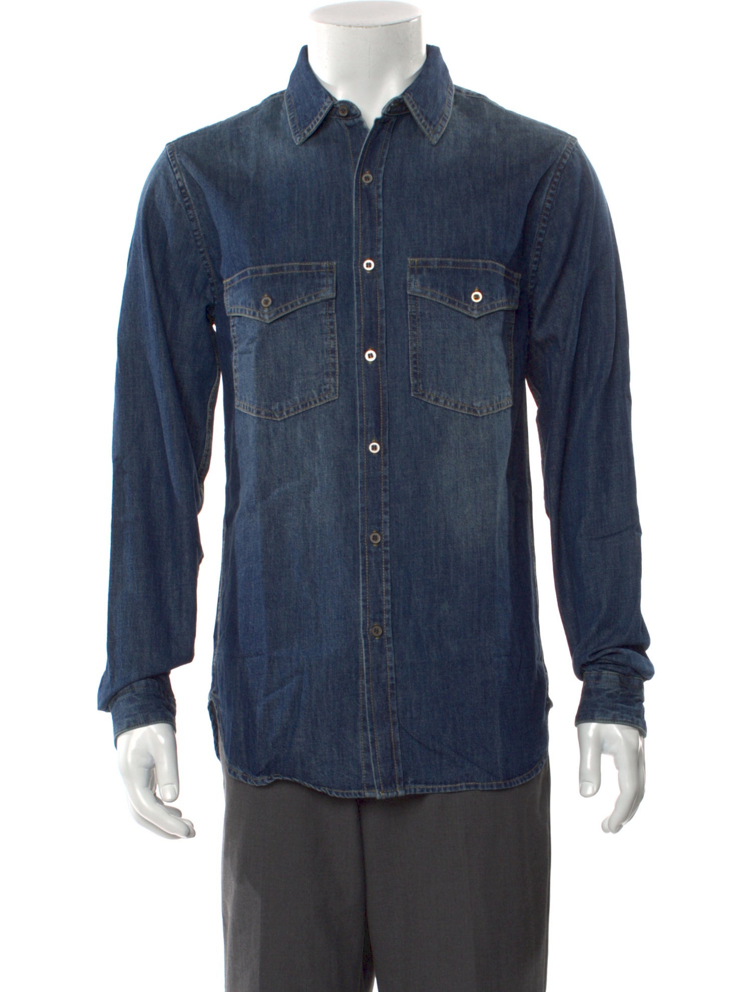 Iro Long Sleeve Denim Shirt w/ Tags