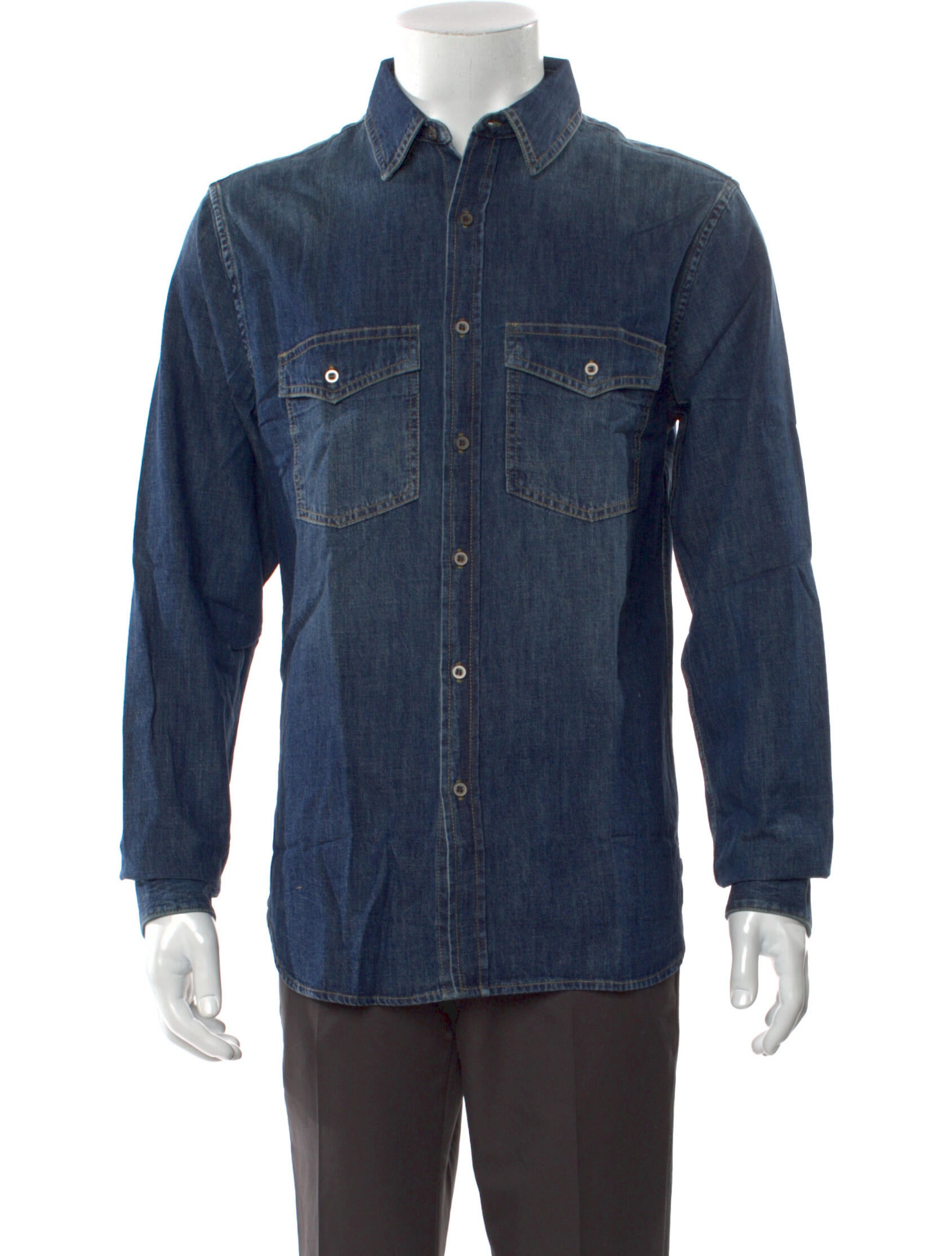 Iro Long Sleeve Denim Shirt w/ Tags