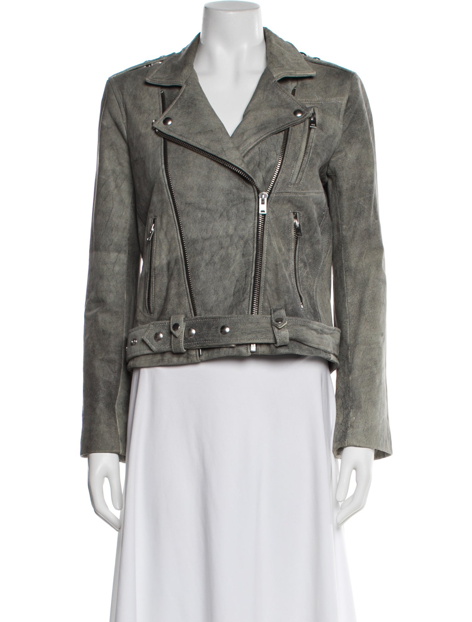 Iro Lamb Leather Biker Jacket