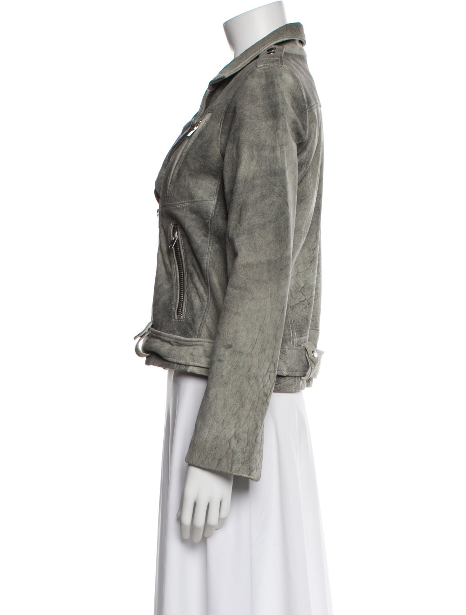 Iro Lamb Leather Biker Jacket