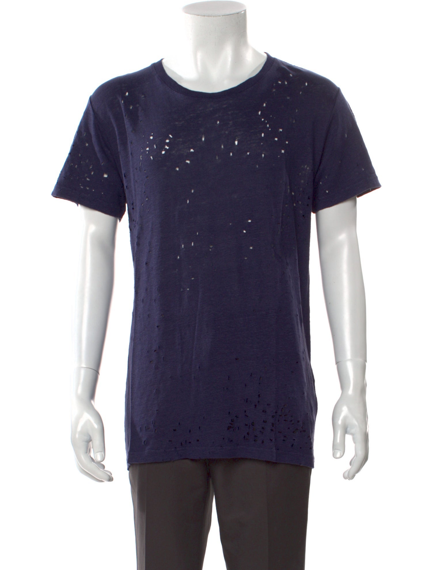 Iro Linen Scoop Neck T-Shirt