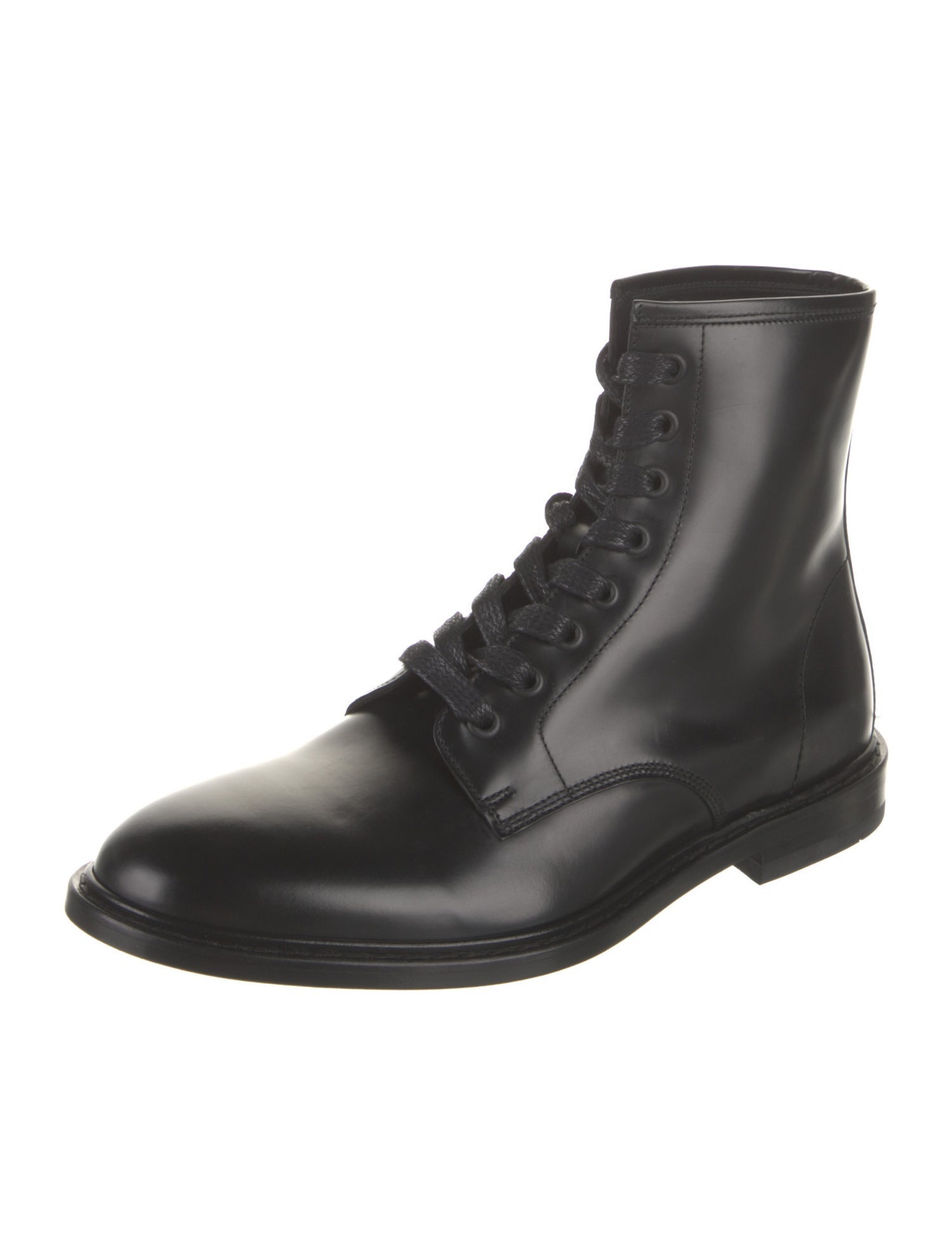 Iro Leather Combat Boots