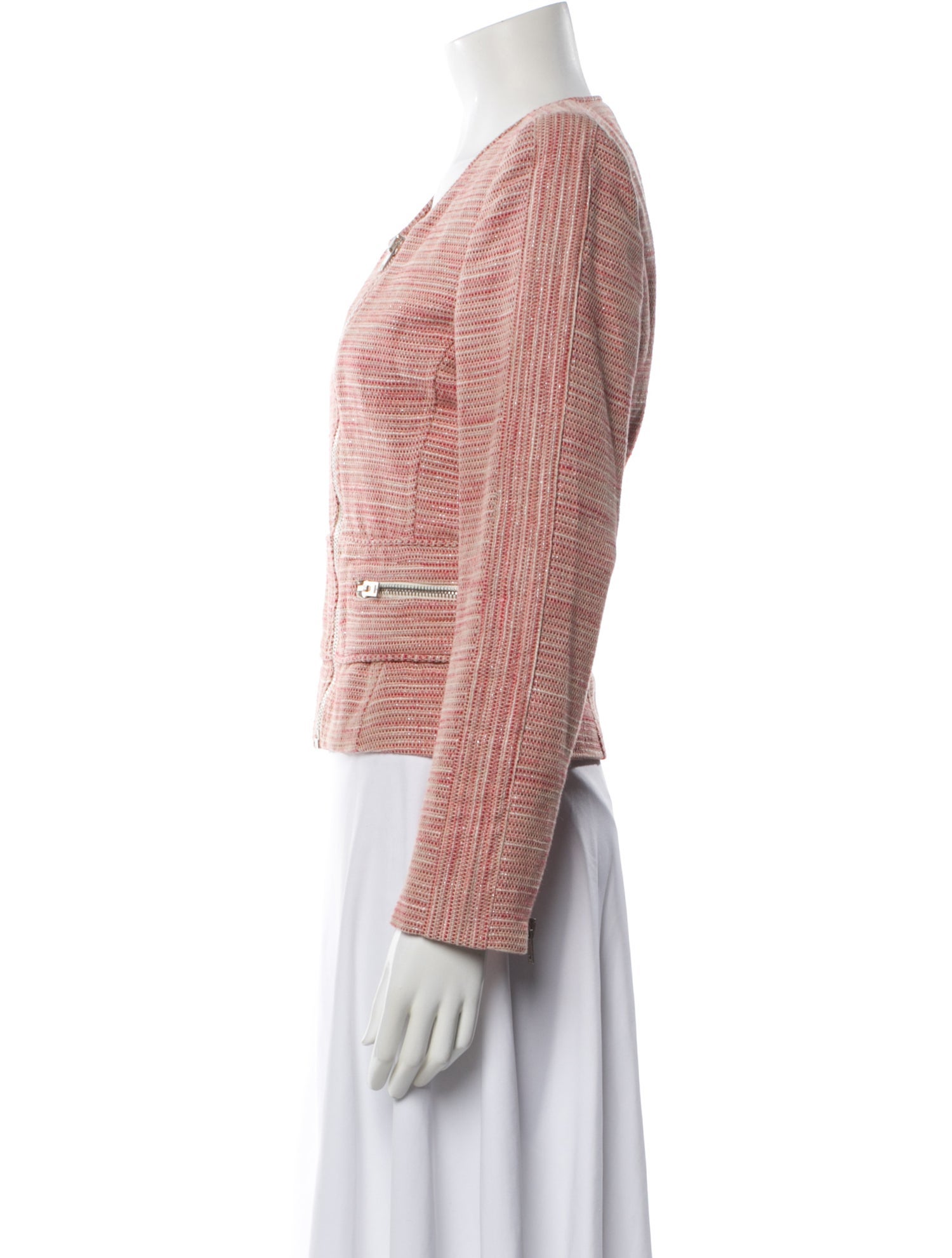 Iro Haven Tweed Pattern Evening Jacket