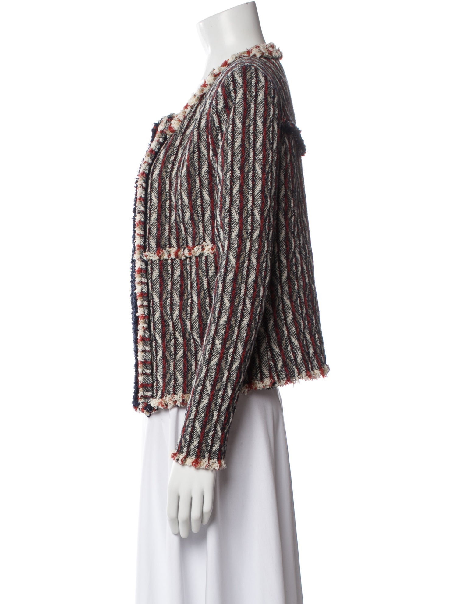 Iro Tweed Pattern Evening Jacket