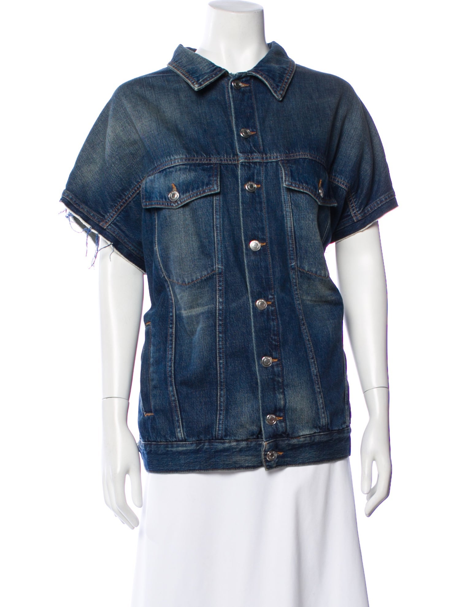 Iro Printed Denim Jacket