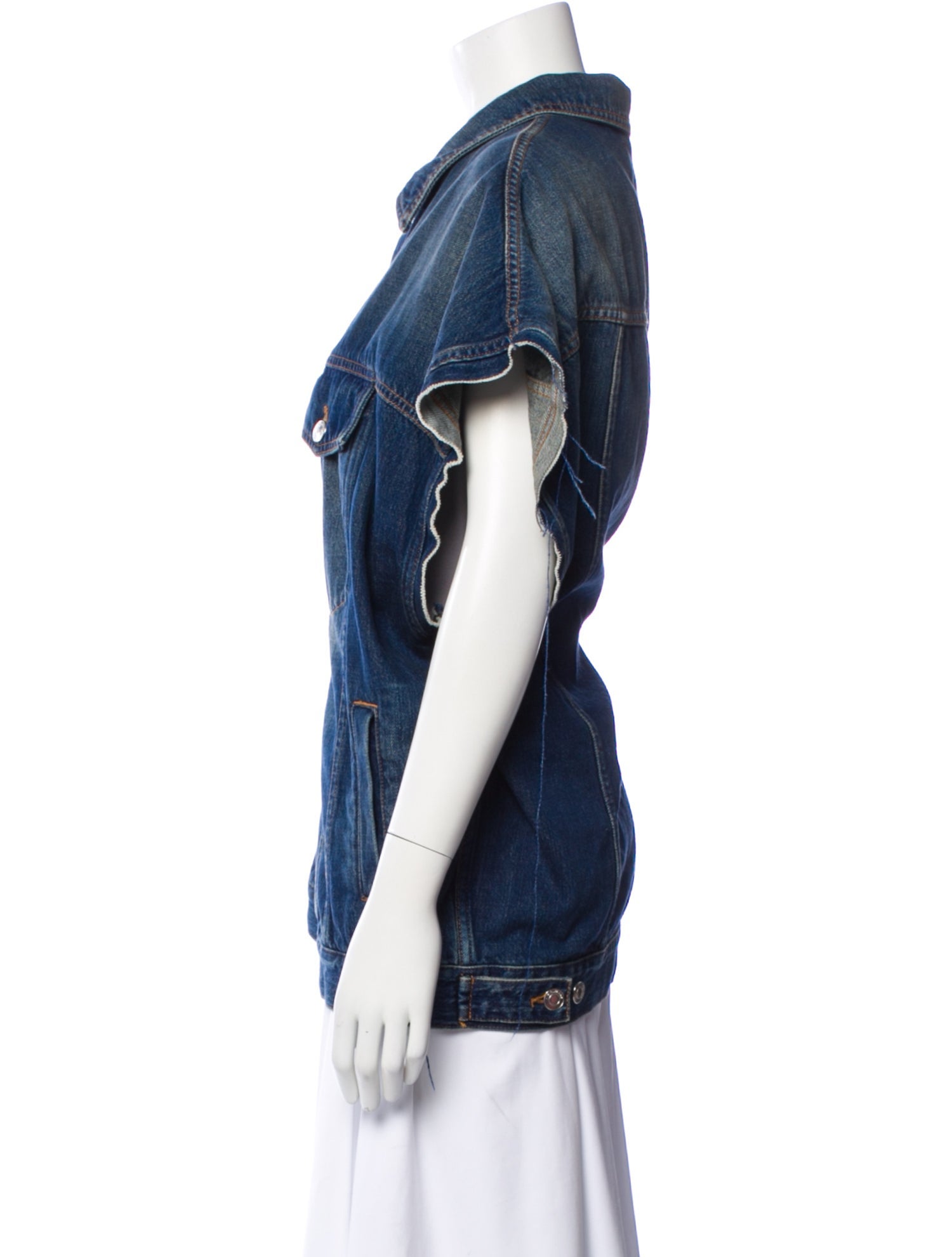 Iro Printed Denim Jacket