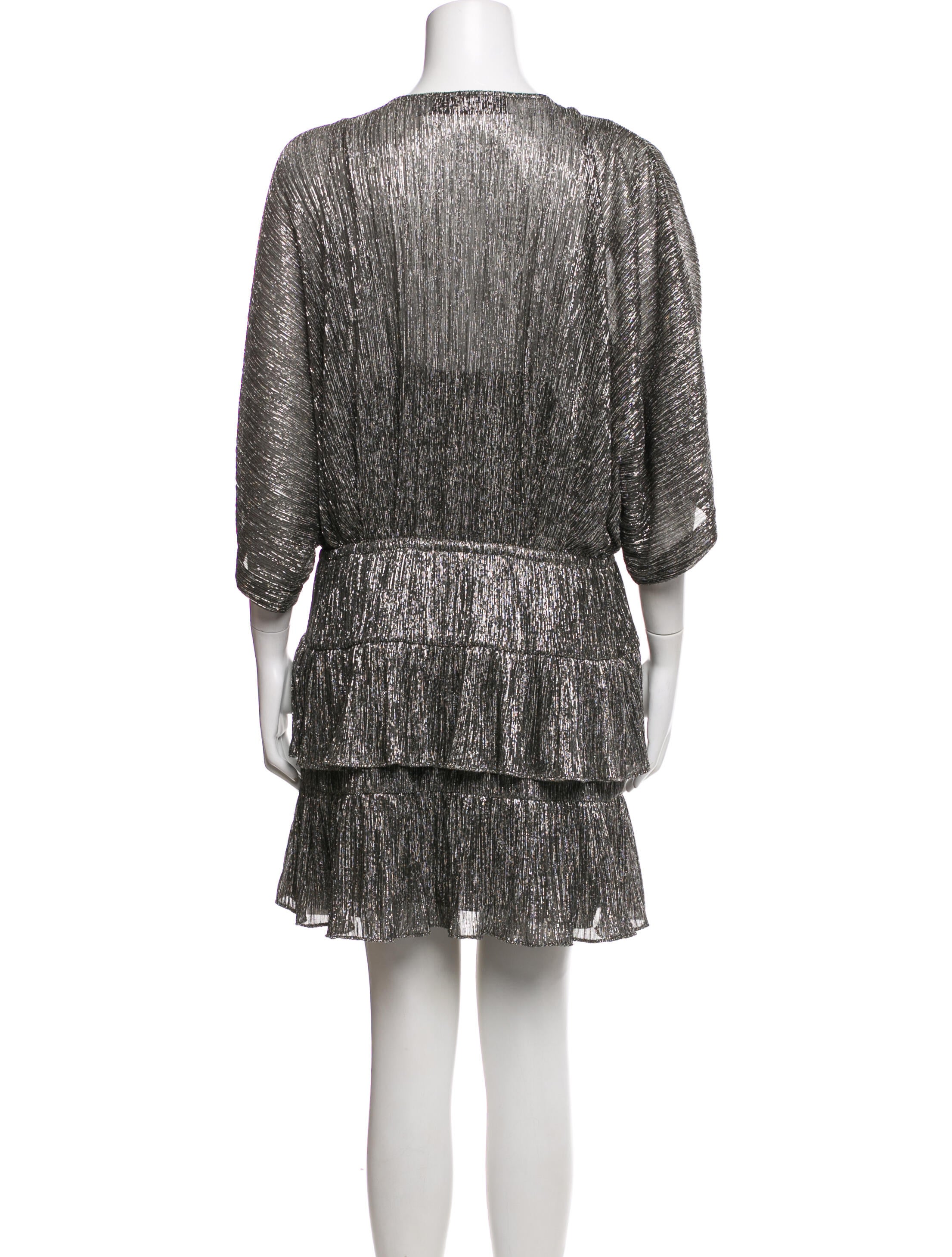 Iro Printed Mini Dress