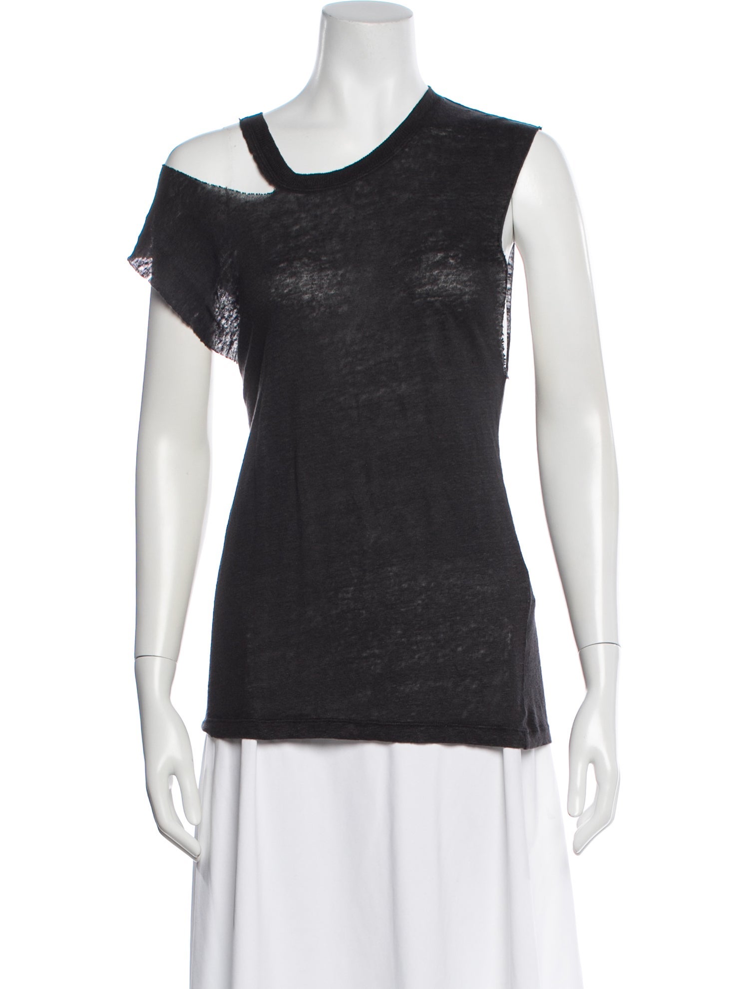 Iro Linen Asymmetrical Top