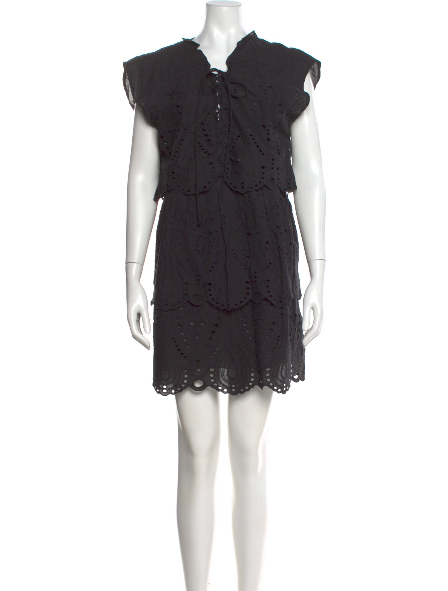 Iro V-Neck Mini Dress