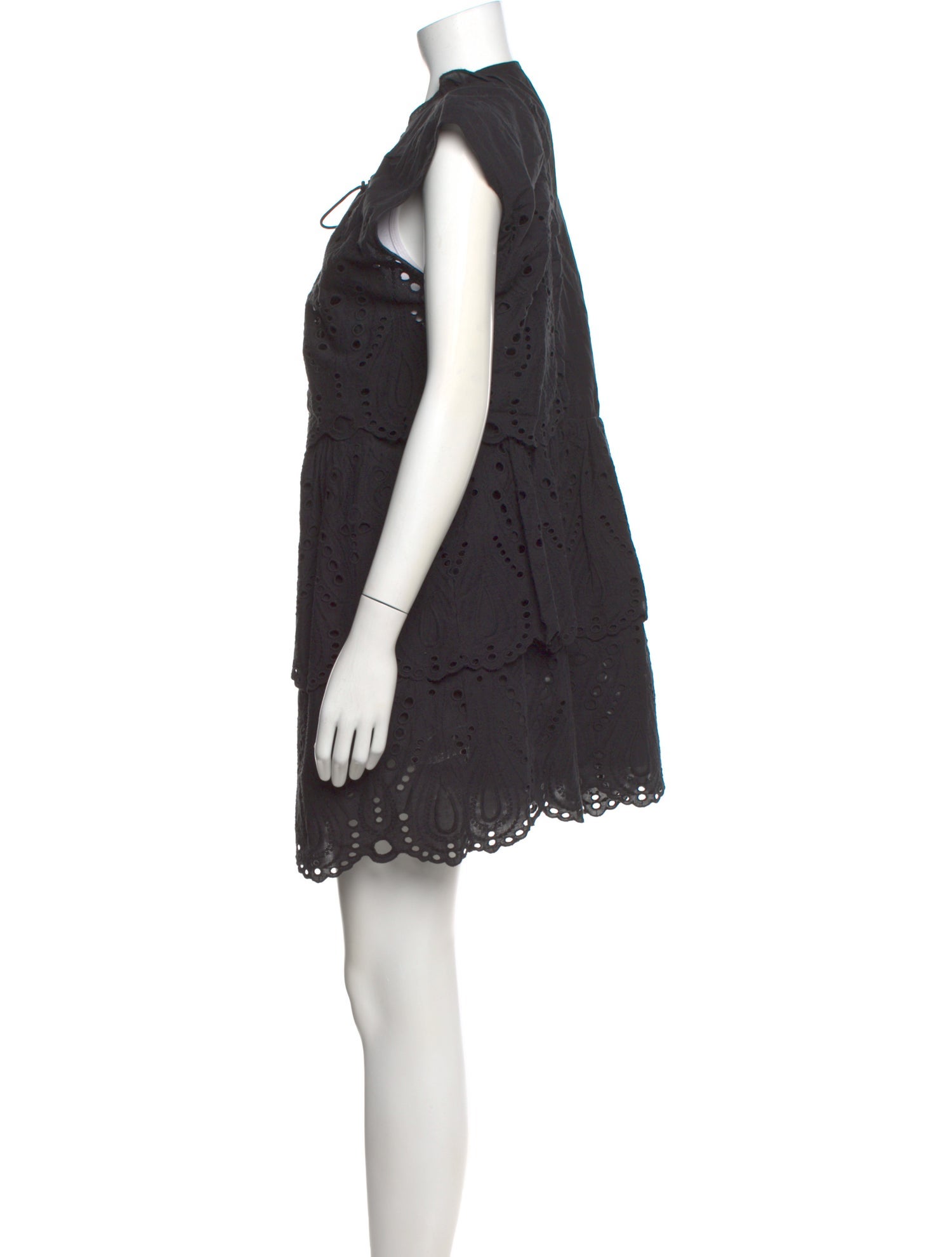 Iro V-Neck Mini Dress