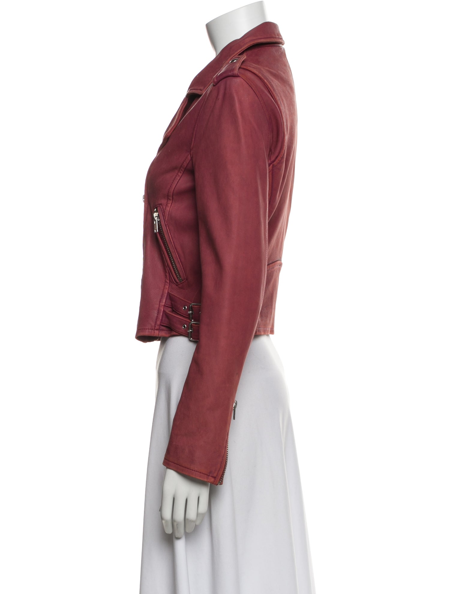Iro Lamb Leather Biker Jacket