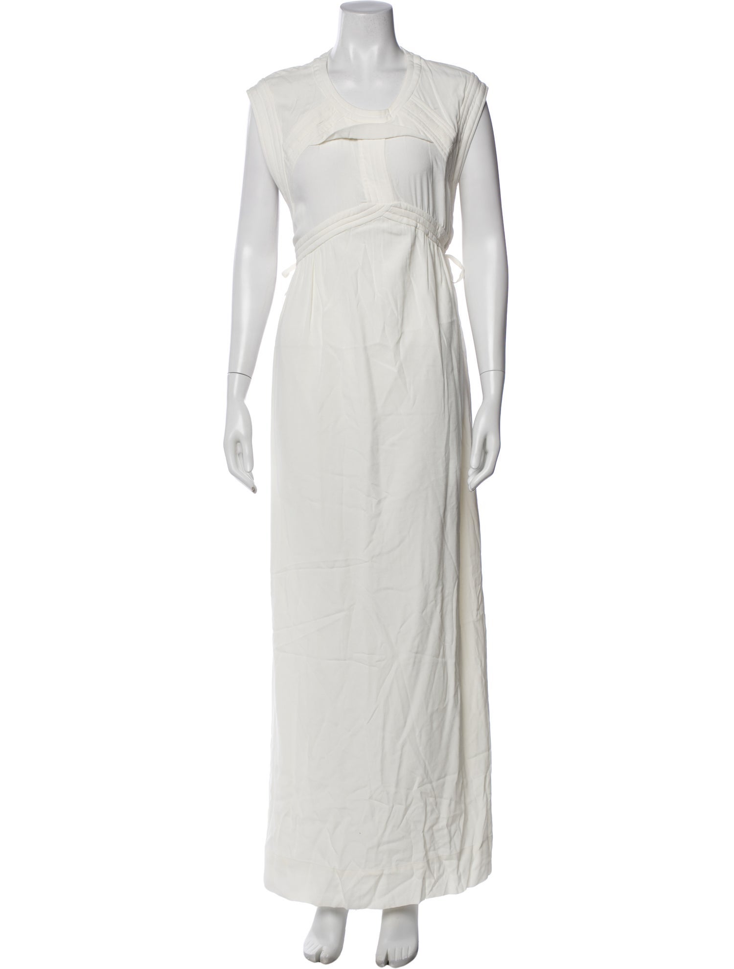 Iro Crew Neck Long Dress