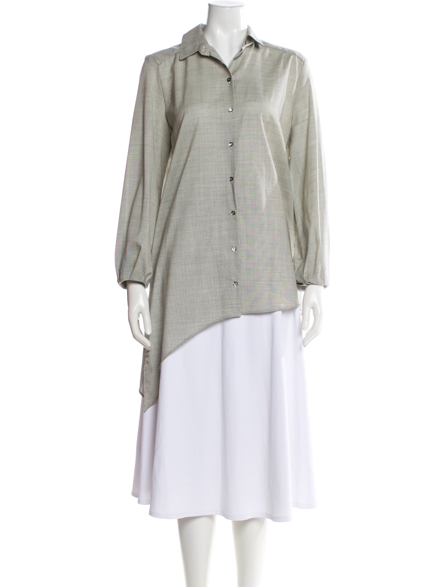 Iro Wool Long Sleeve Blouse w/ Tags