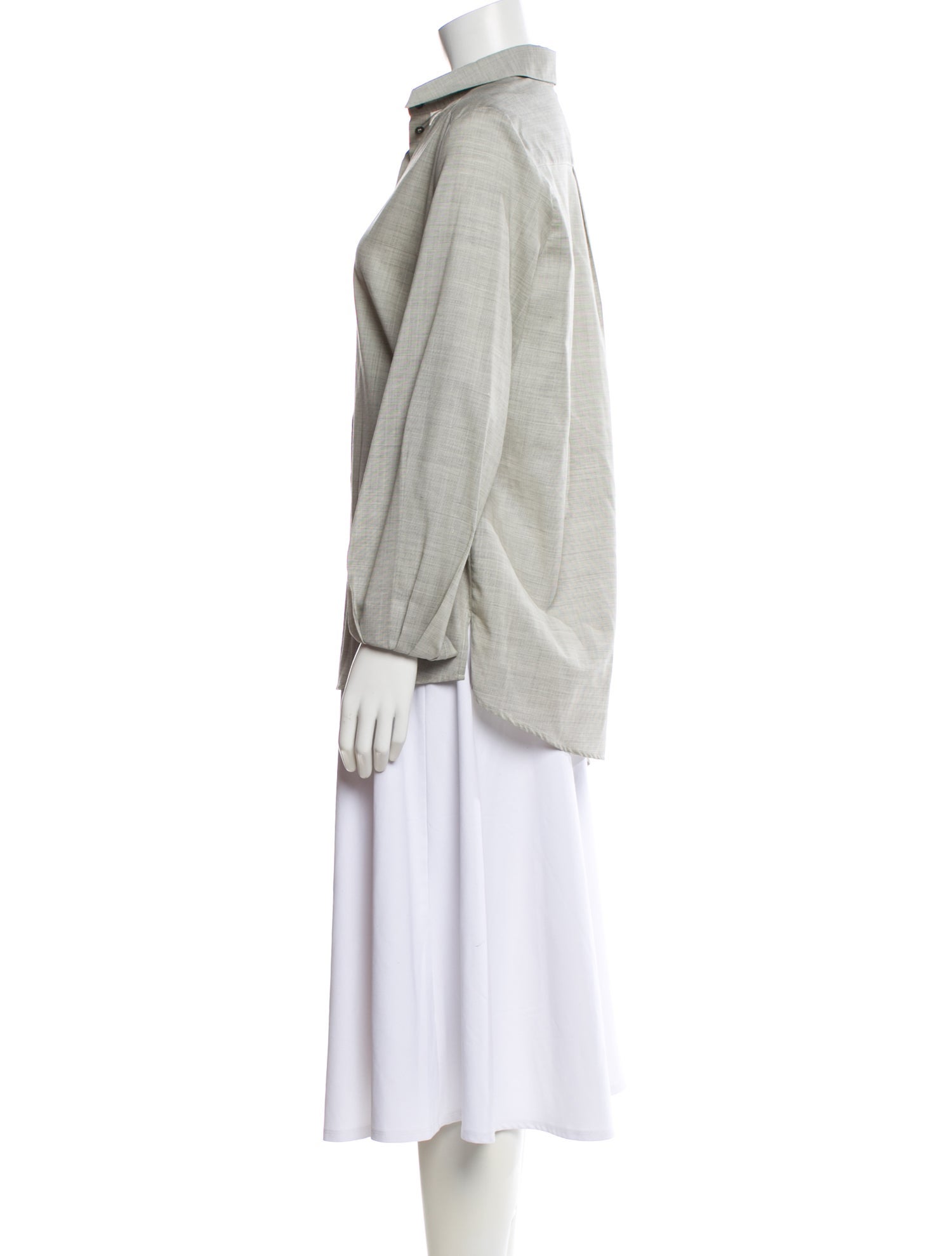 Iro Wool Long Sleeve Blouse w/ Tags