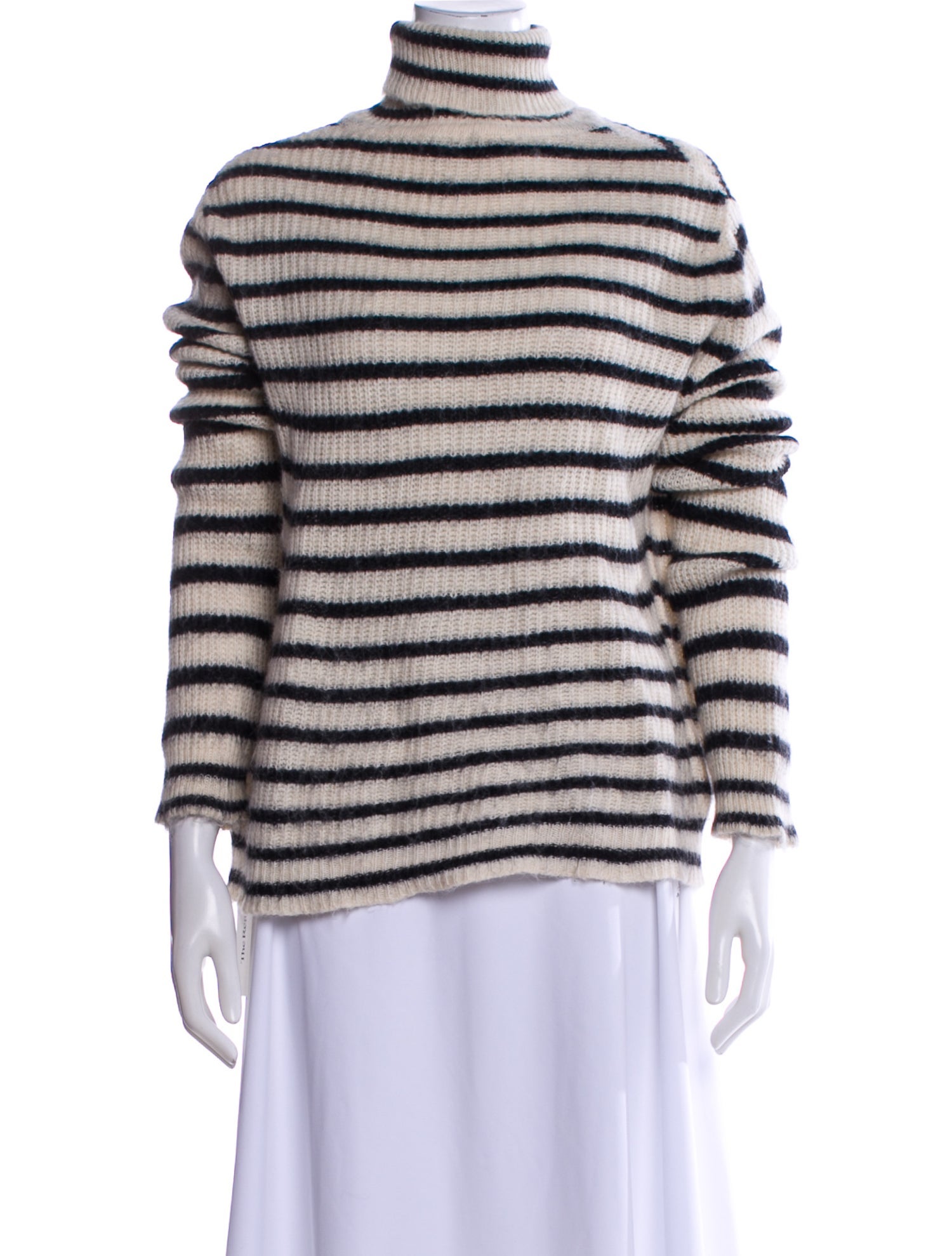 Iro Striped Turtleneck Sweater