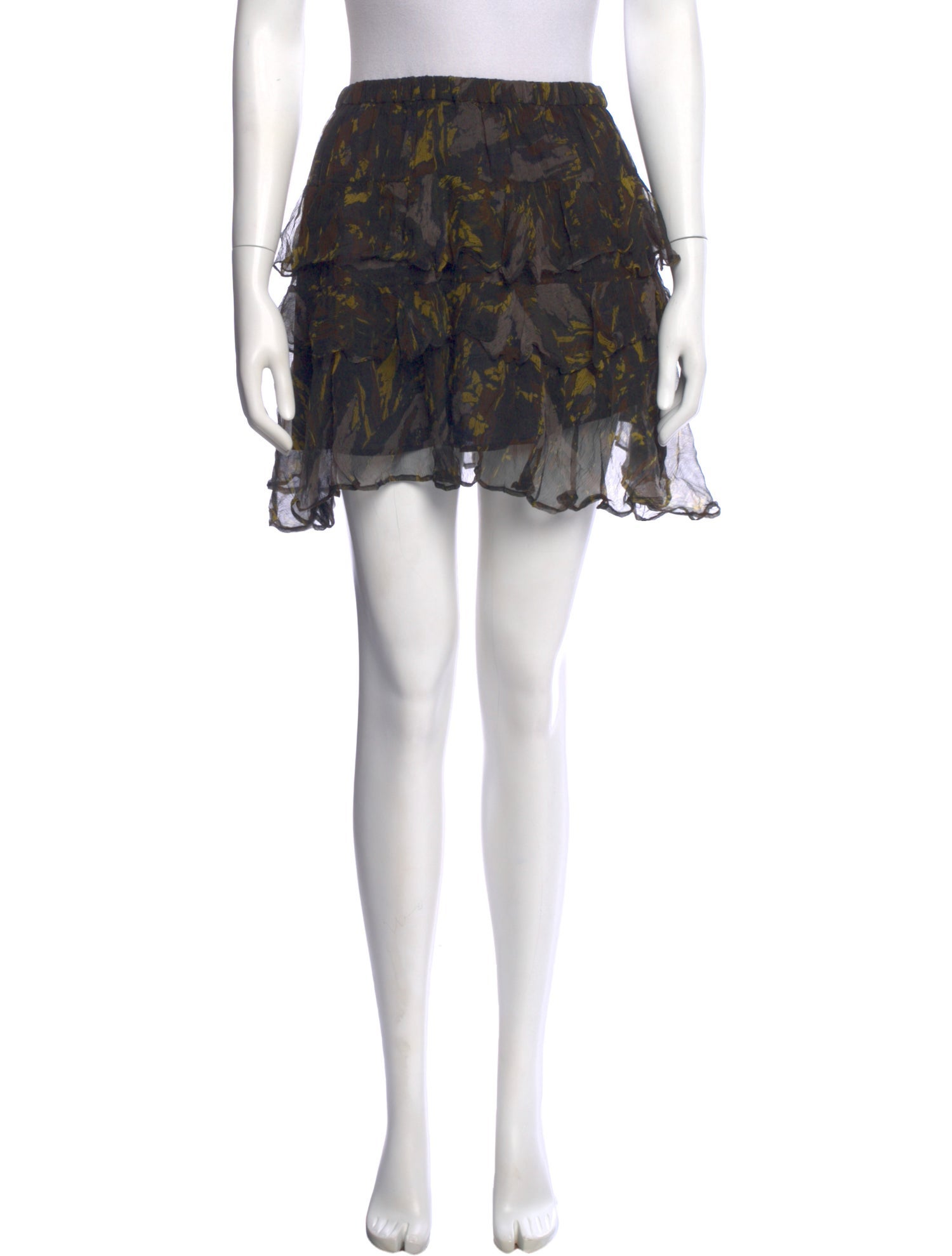 Iro Floral Print Mini Skirt