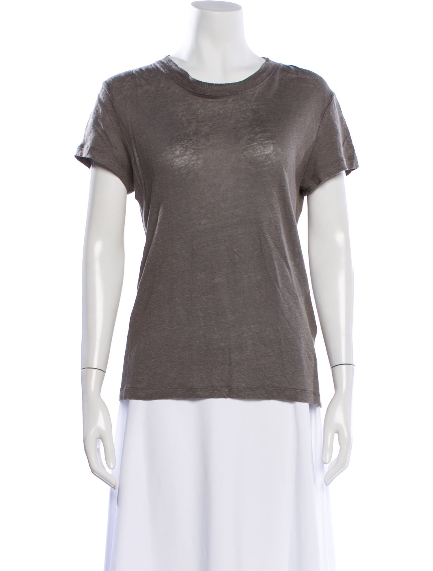 Iro Linen Crew Neck T-Shirt