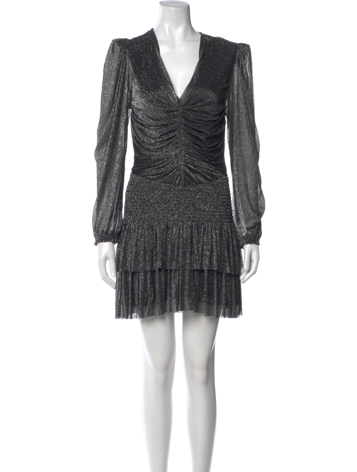 Iro V-Neck Mini Dress