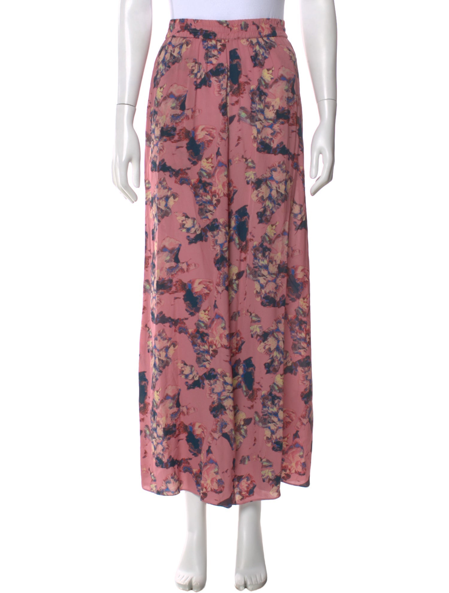 Iro Printed Wide Leg Pants