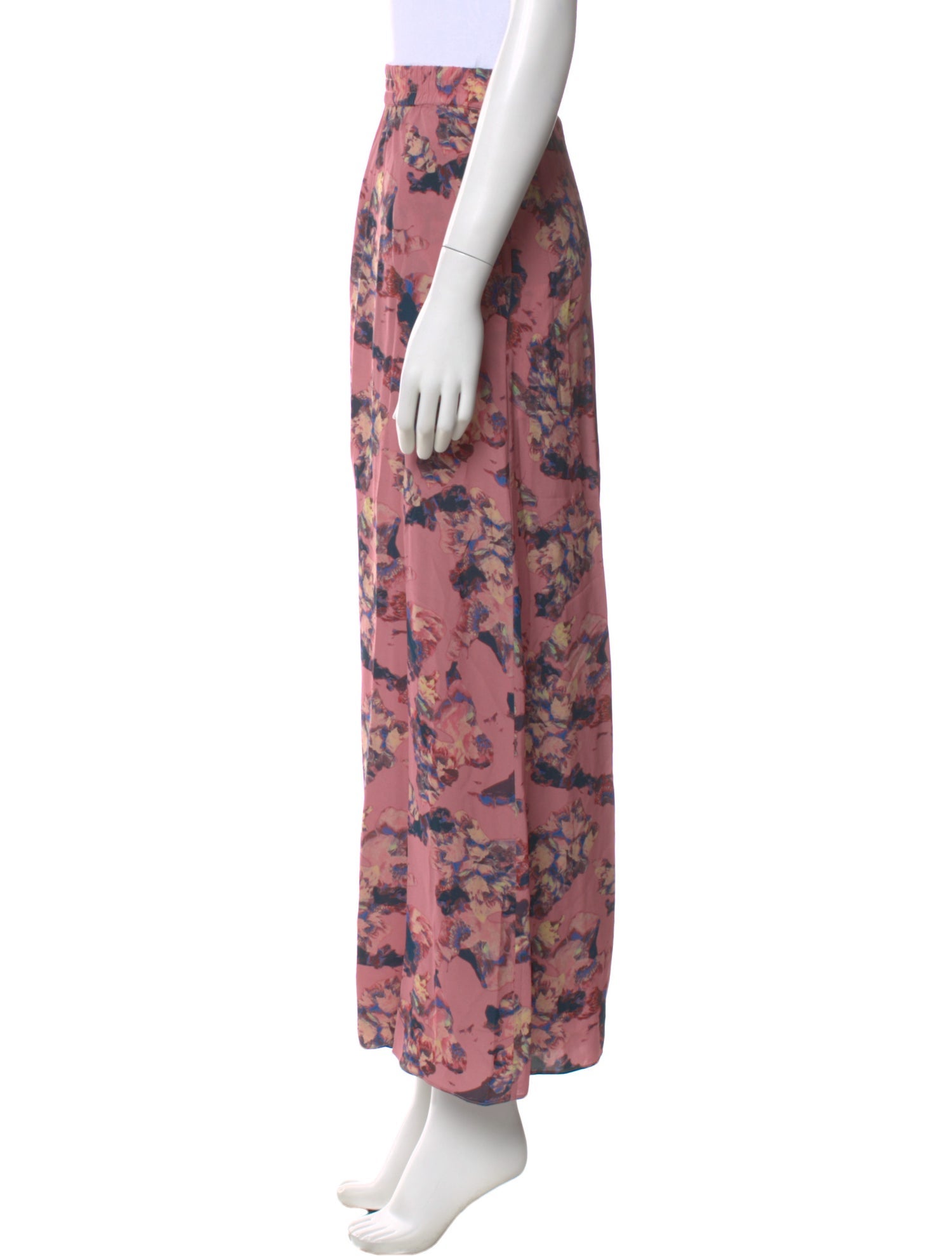 Iro Printed Wide Leg Pants