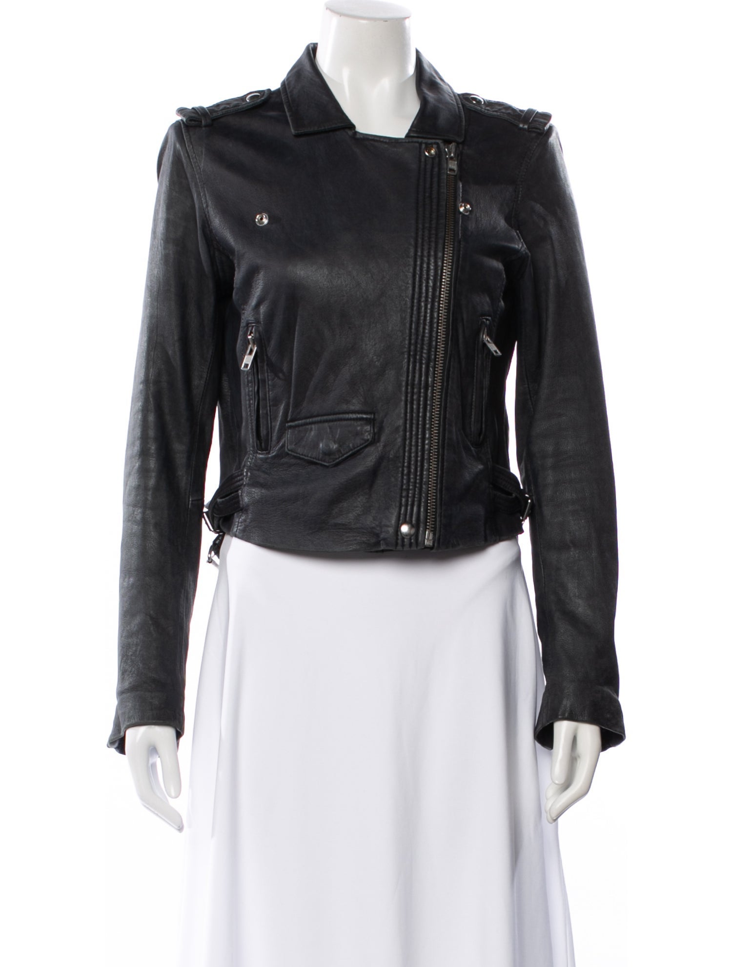 Iro Lamb Leather Biker Jacket