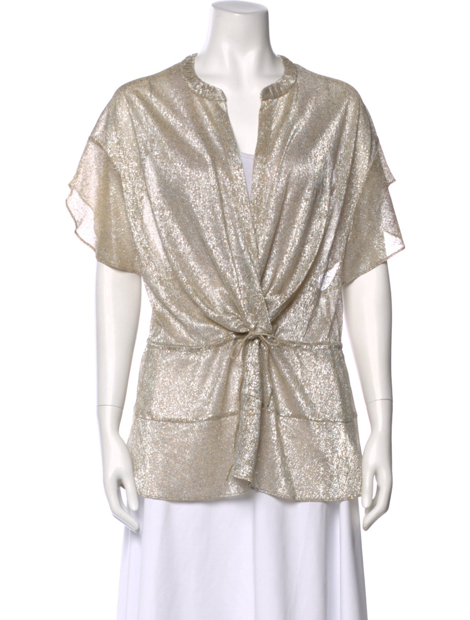 Iro Short Sleeve Blouse