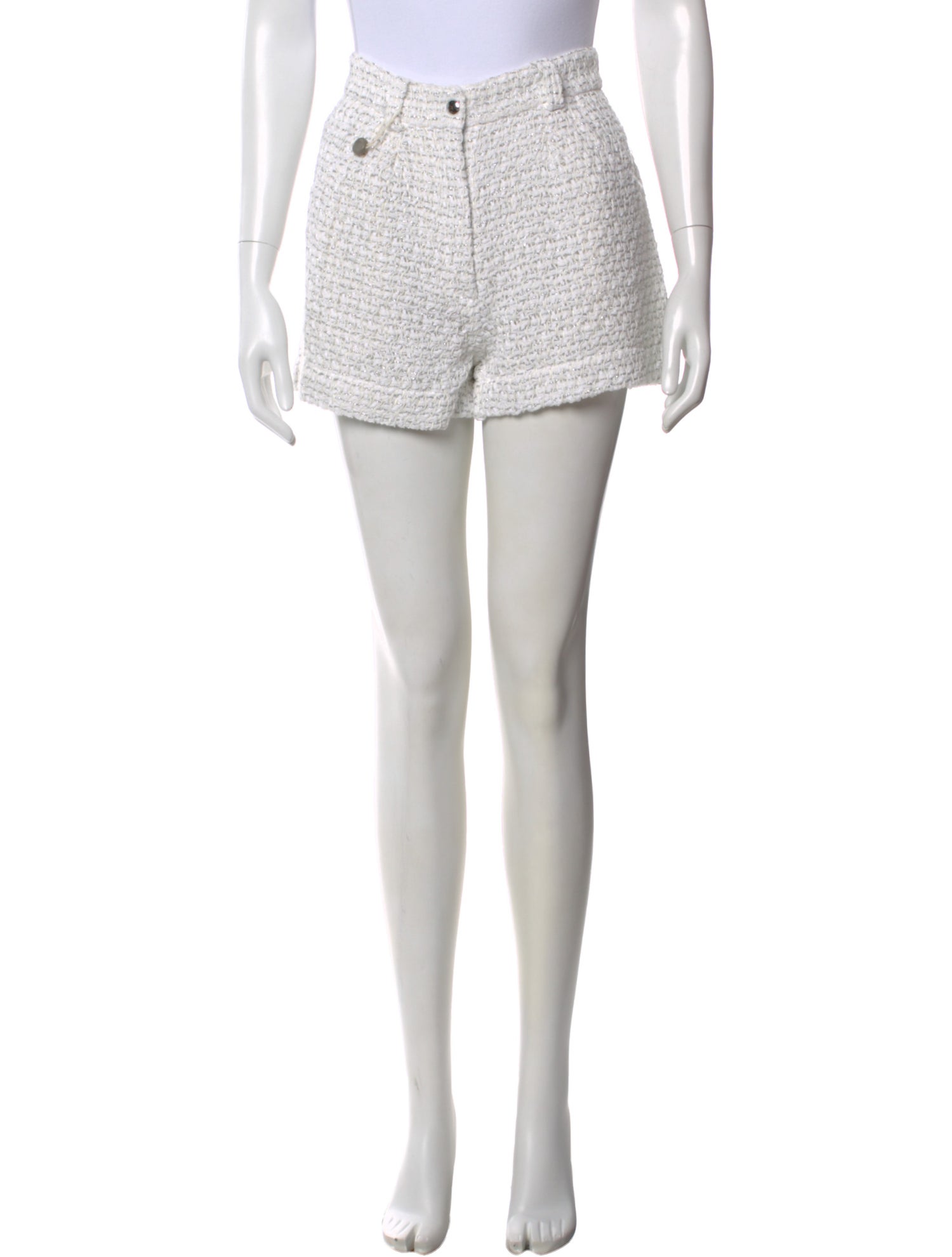 Iro Tweed Pattern Mini Shorts w/ Tags