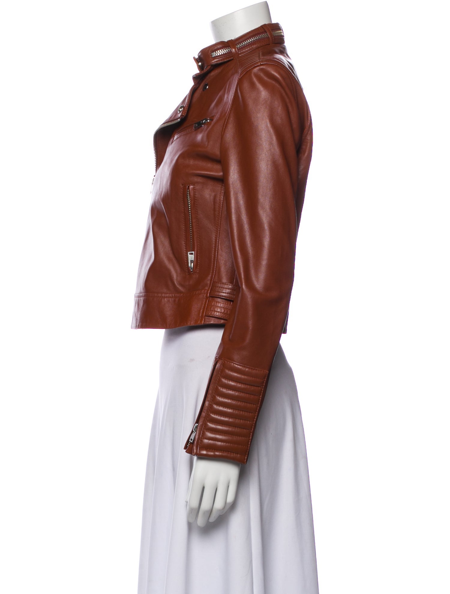 Iro Lamb Leather Biker Jacket