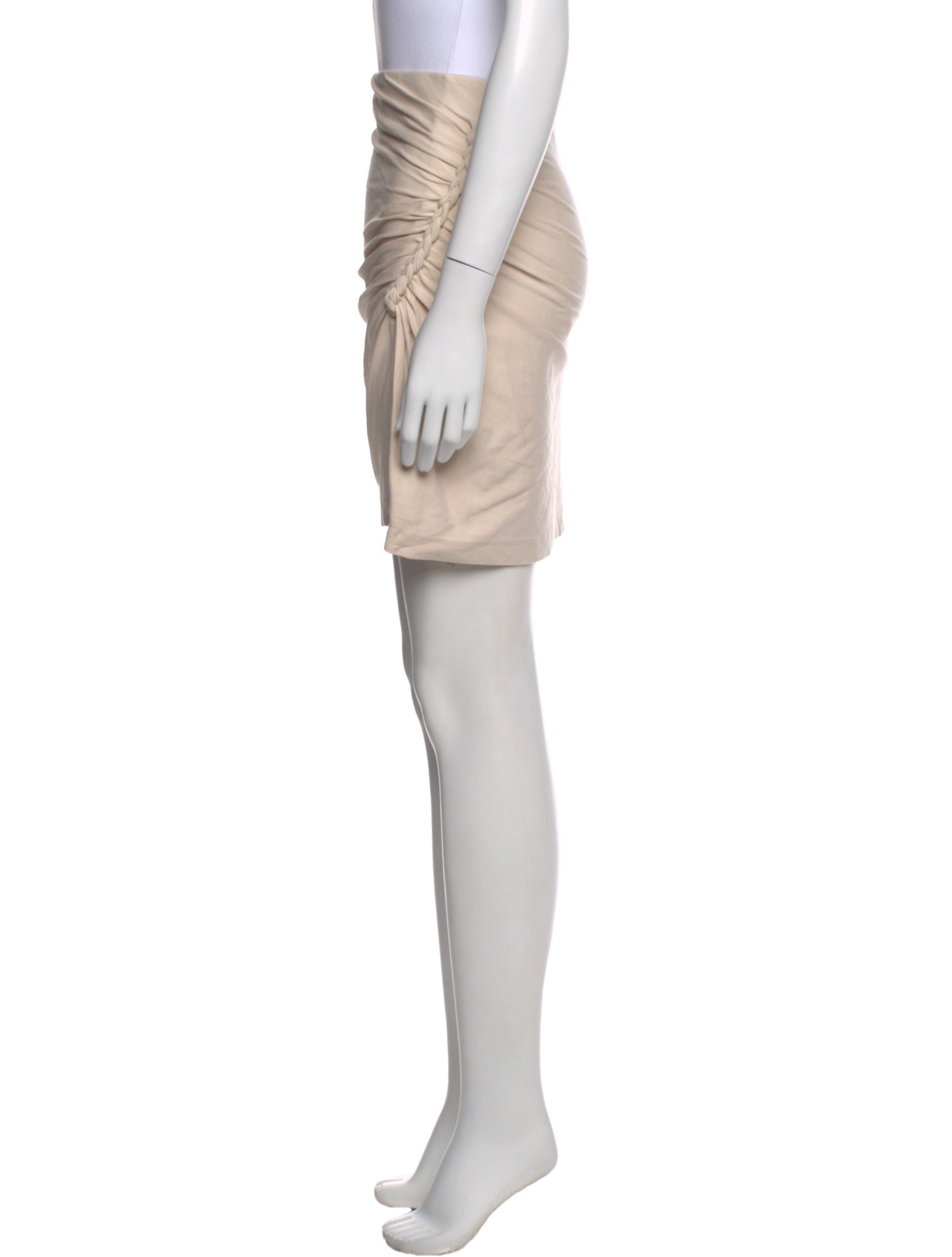 Iro Pleated Accents Mini Skirt